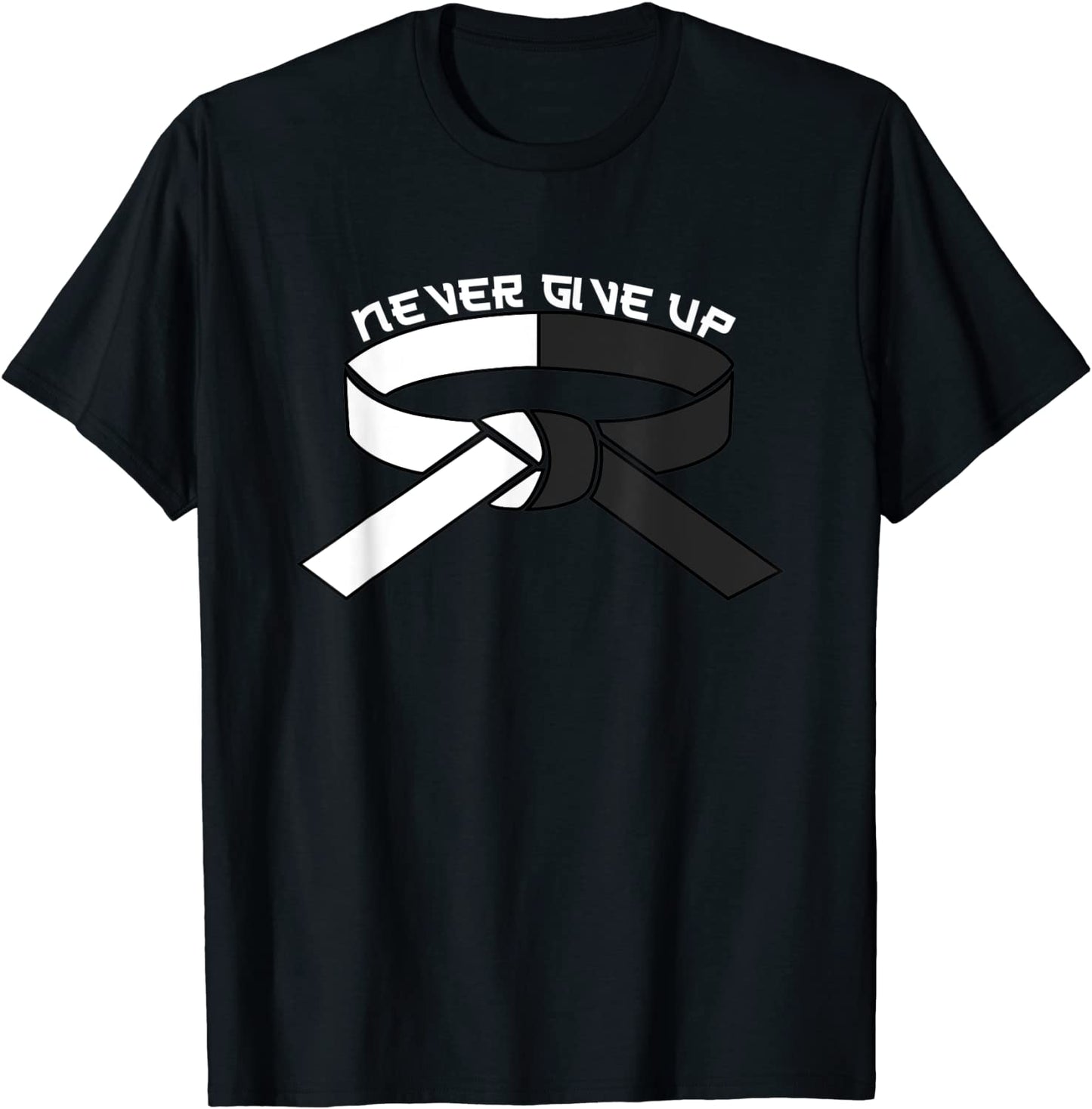 Black Belt T-Shirt - Motivational Martial Arts Karate Tee