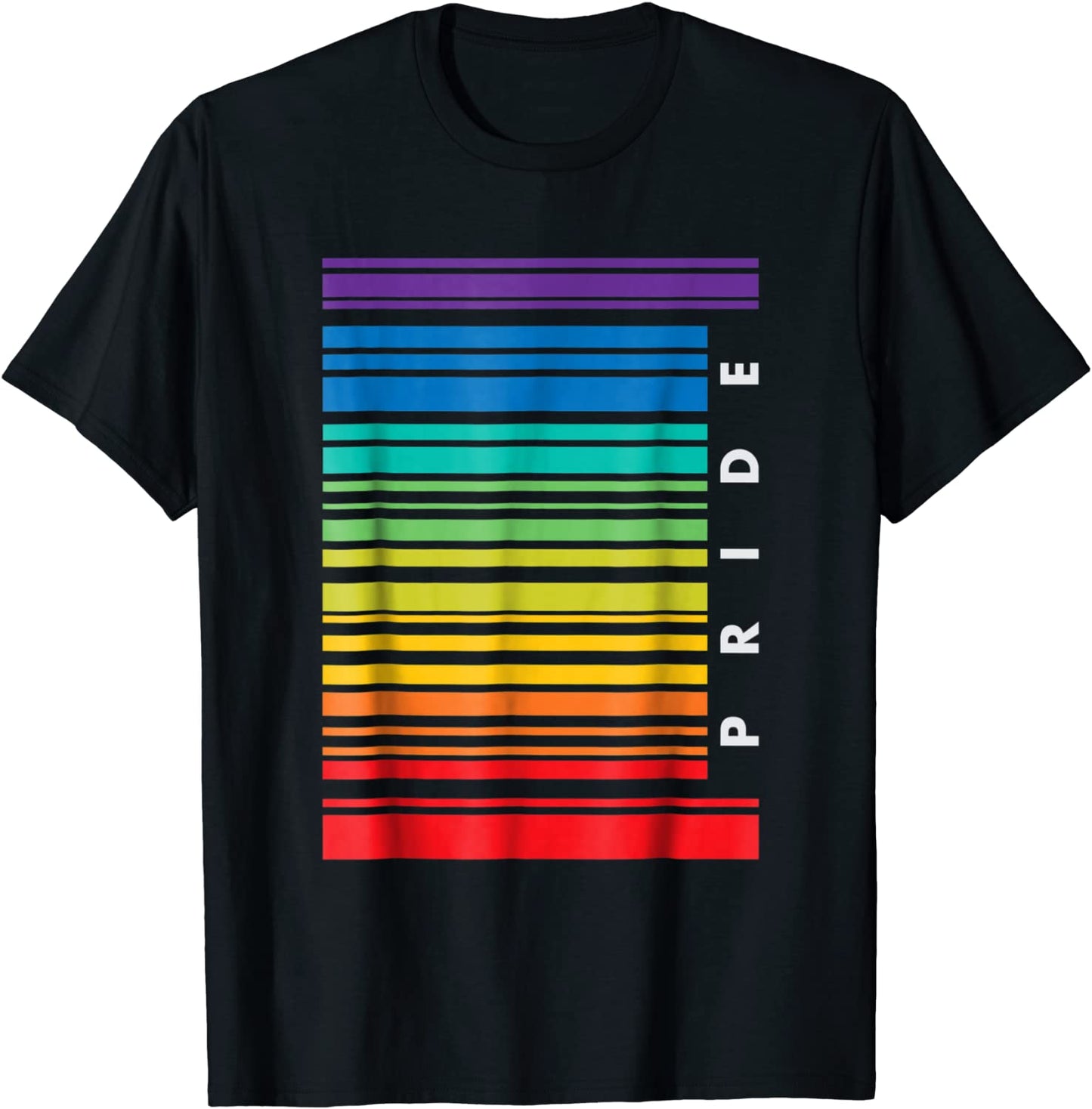Barcode Gay Pride LGBT T shirt Lesbian Bisexual Flag Gifts