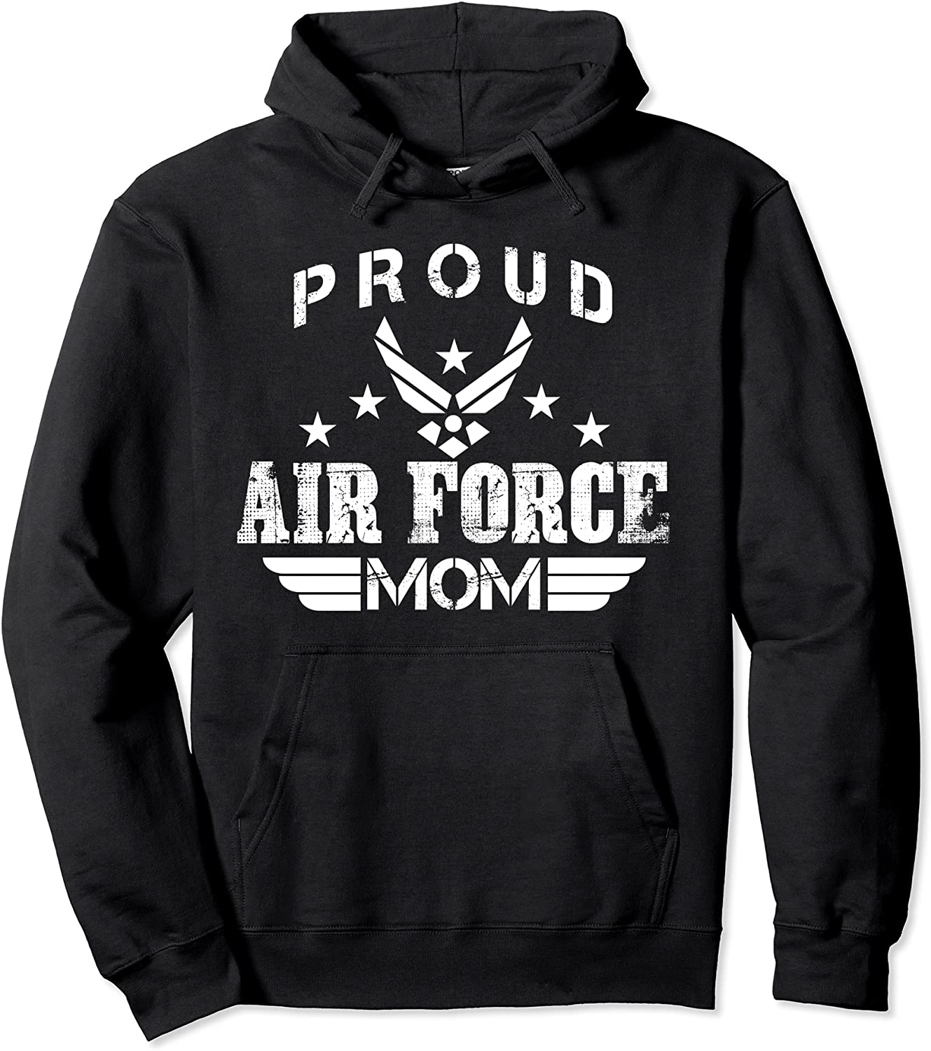 Proud Air Force Mom Mothers Day Gift Pullover Hoodie
