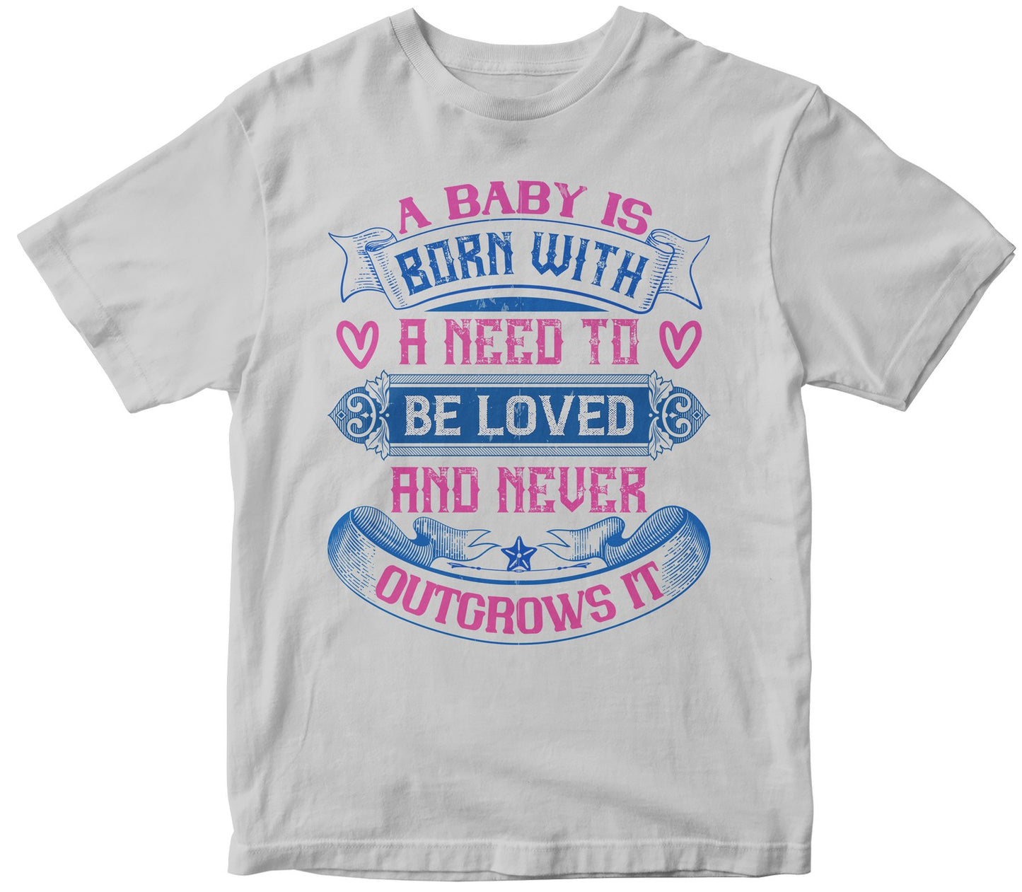 A Baby Is Born With A Need To Be Loved And Never Outgrows It