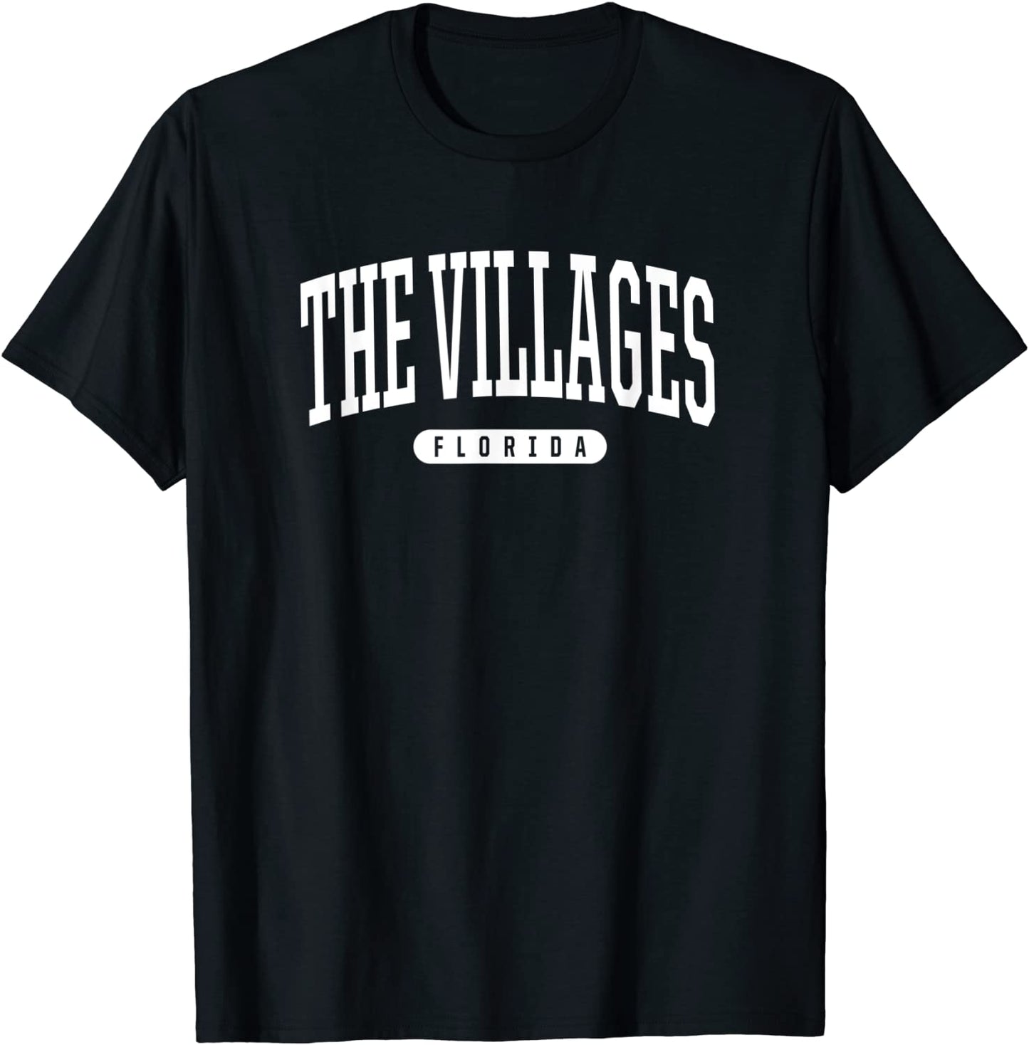 The Villages Florida T-Shirt Vacation College Style Sports T