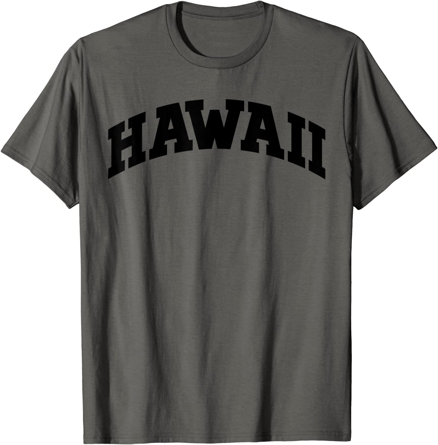 Hawaii Gift College University Text Sports Design T-Shirt