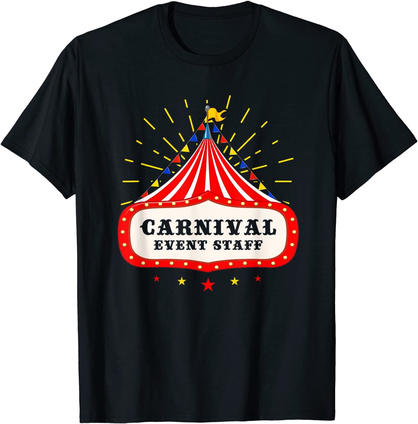 Carnival Event Staff Circus Costume Party Kids Birthday T-Shirt