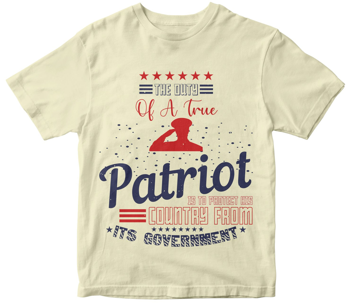 The Duty Of A True Patriot Is To Protect His Country From Its Government