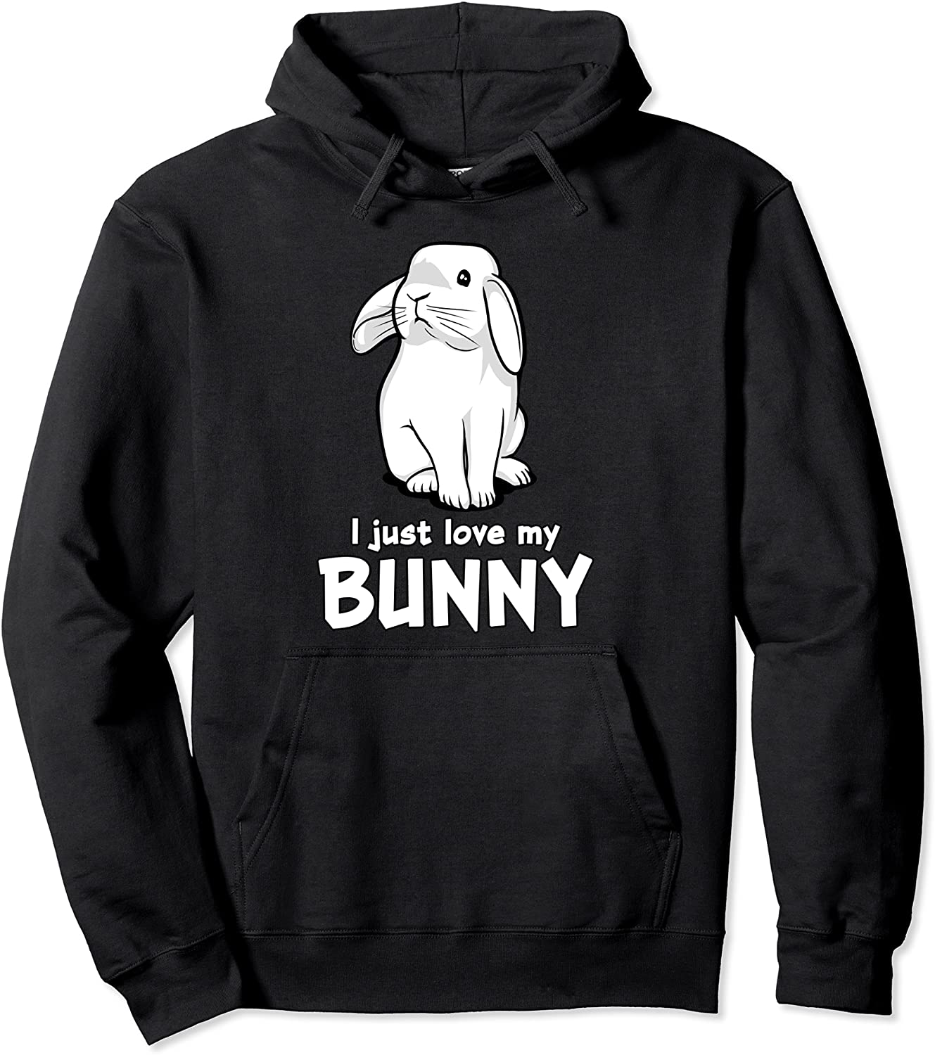 I Just Love My Bunny Cute Rabbit Pet Hoodie