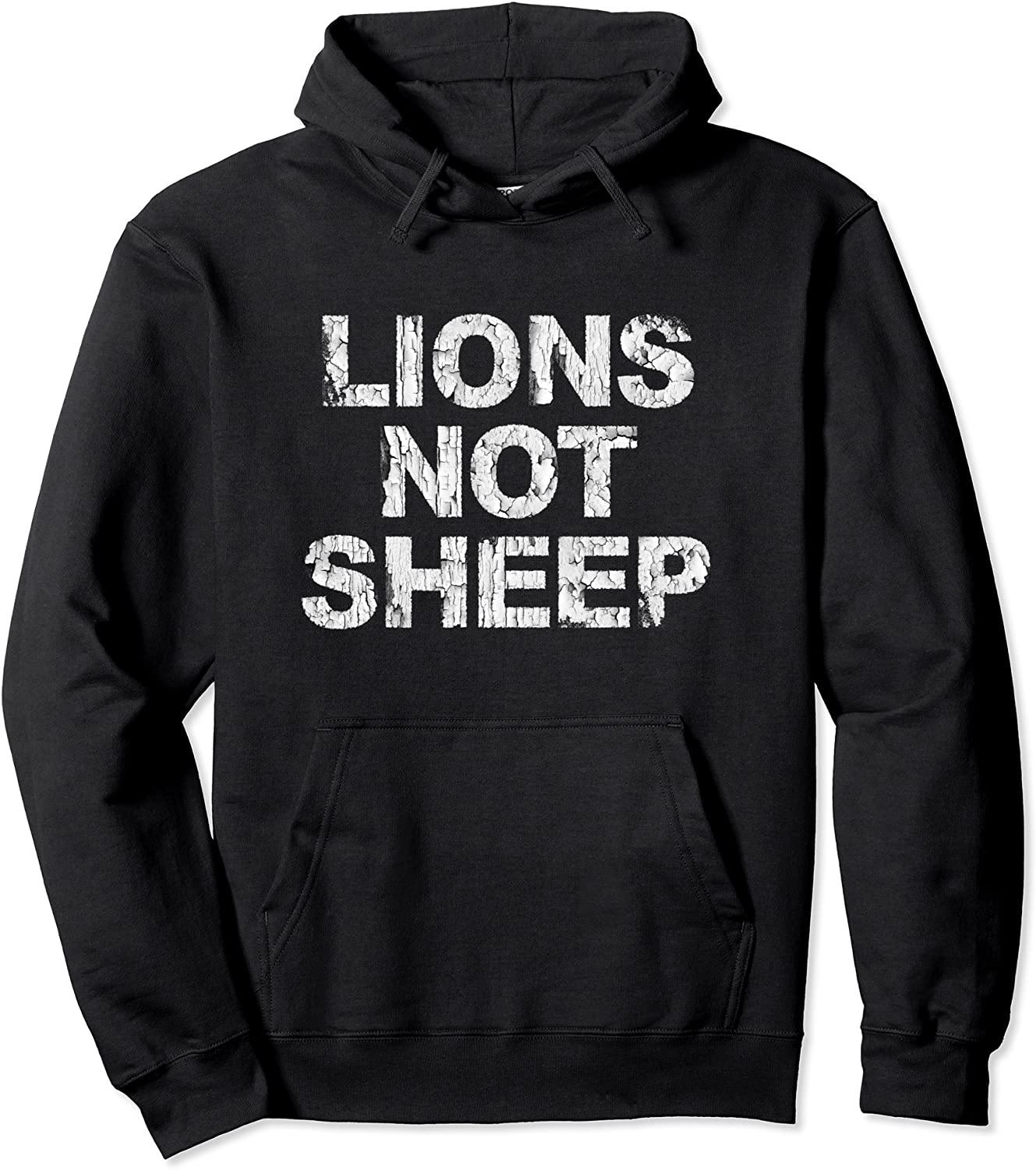 Lions Not Sheep Pullover Hoodie