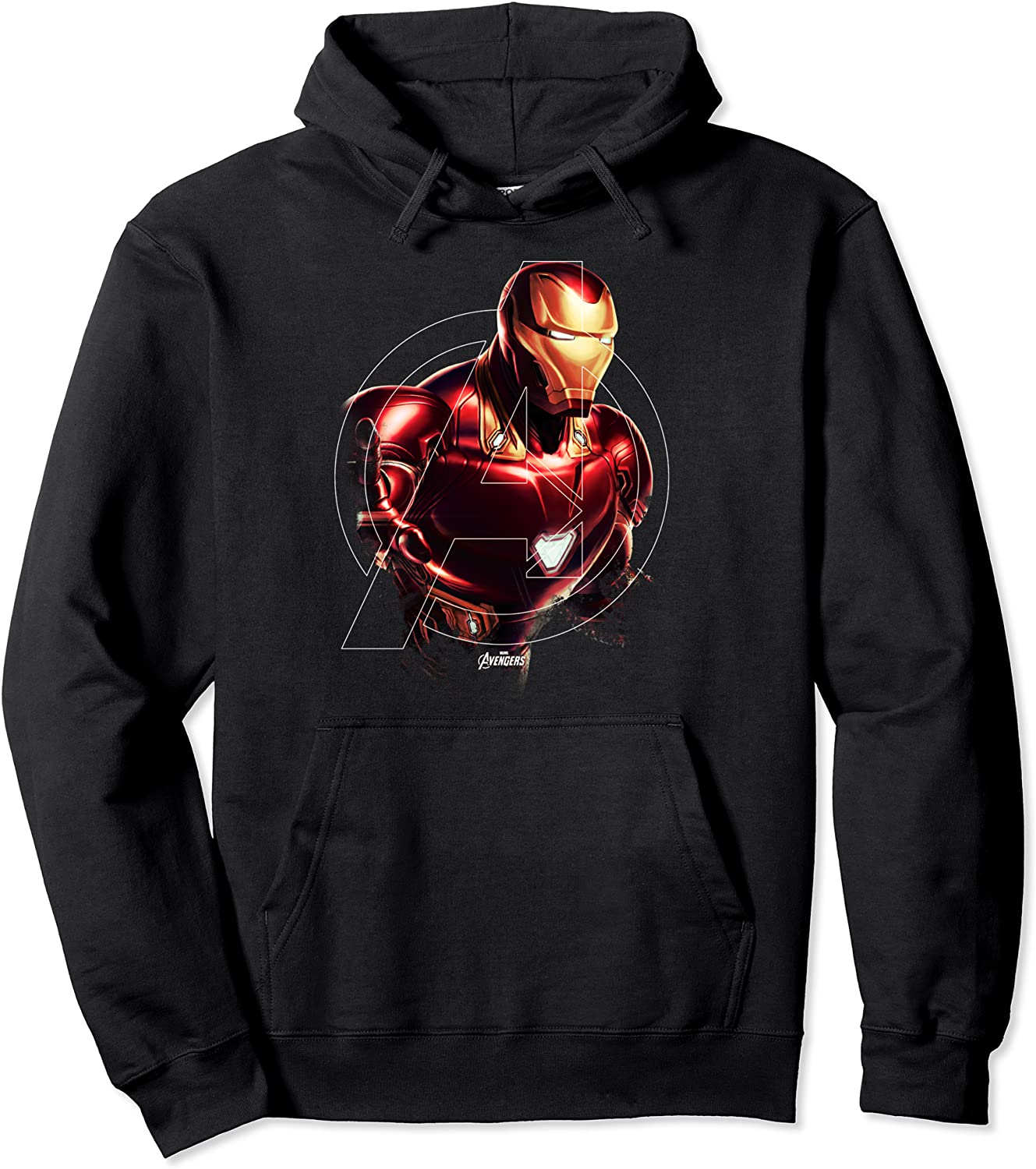 Marvel Avengers Endgame Iron Man Portrait Pullover Hoodie
