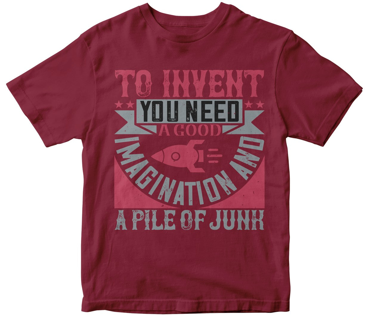 To Invent, You Need A Good Imagination And A Pile Of Junk