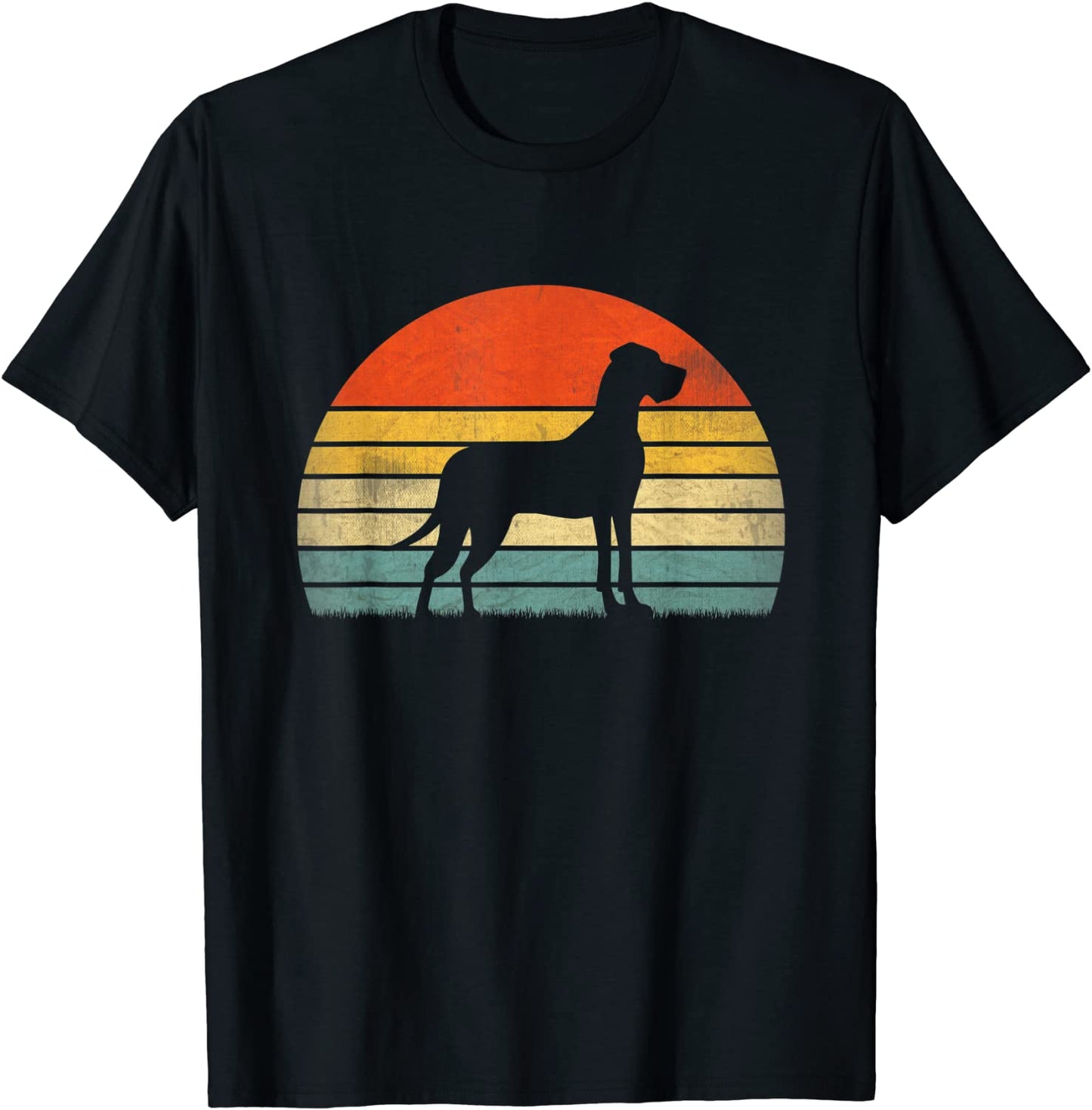 Retro Vintage Great Dane Dog Gifts For Men Women Kids T-Shirt