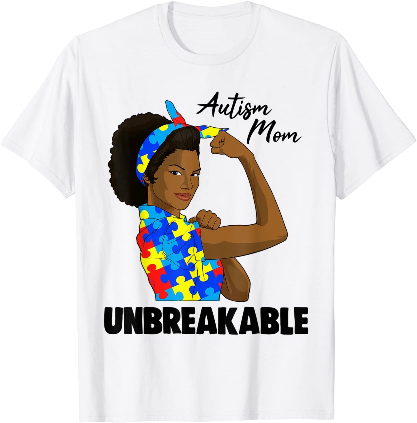 Autism Mom Shirts Women Autism Awareness Mom T-Shirt