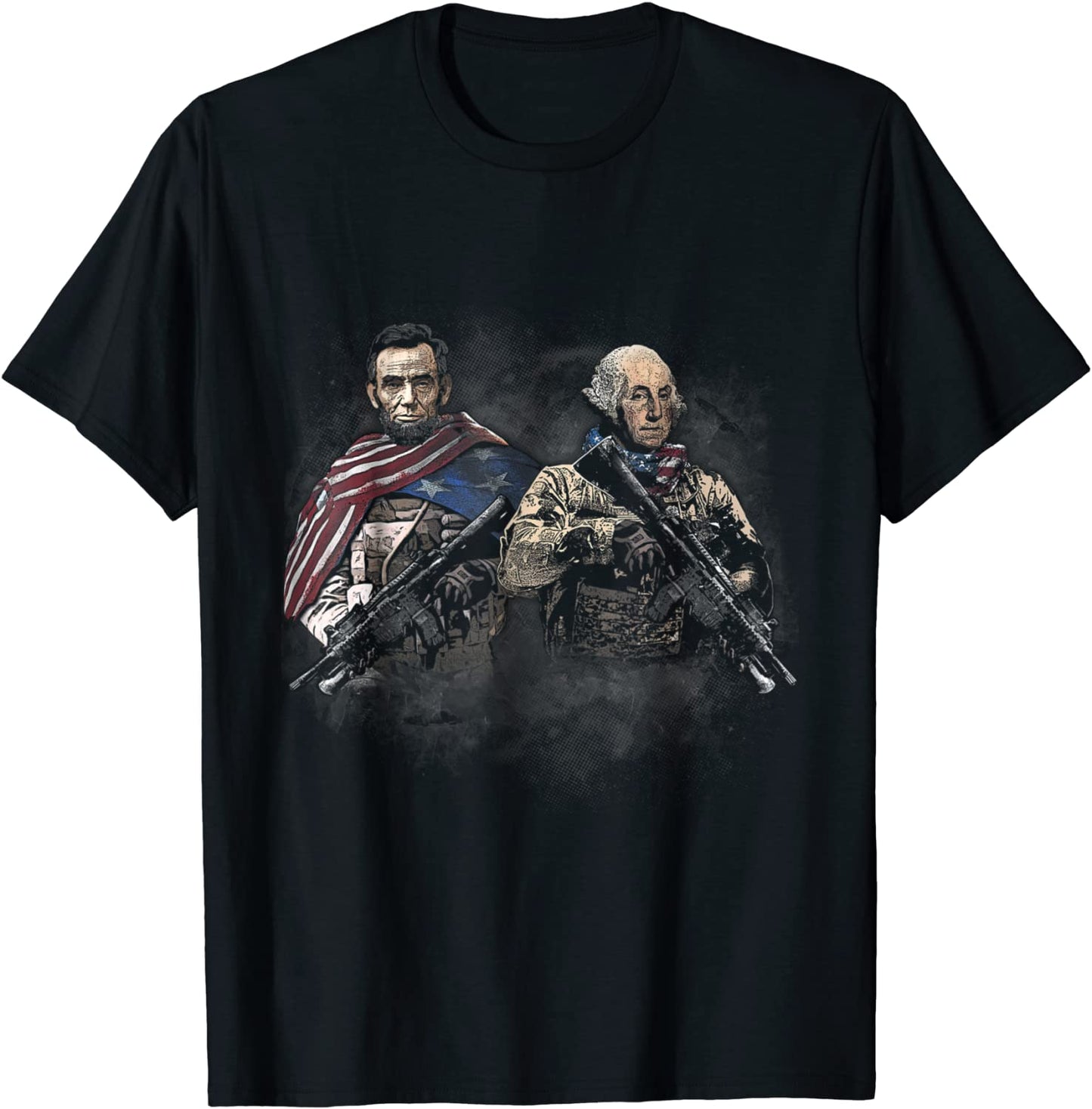 Presidential Soldiers Abraham Lincoln and George Washington