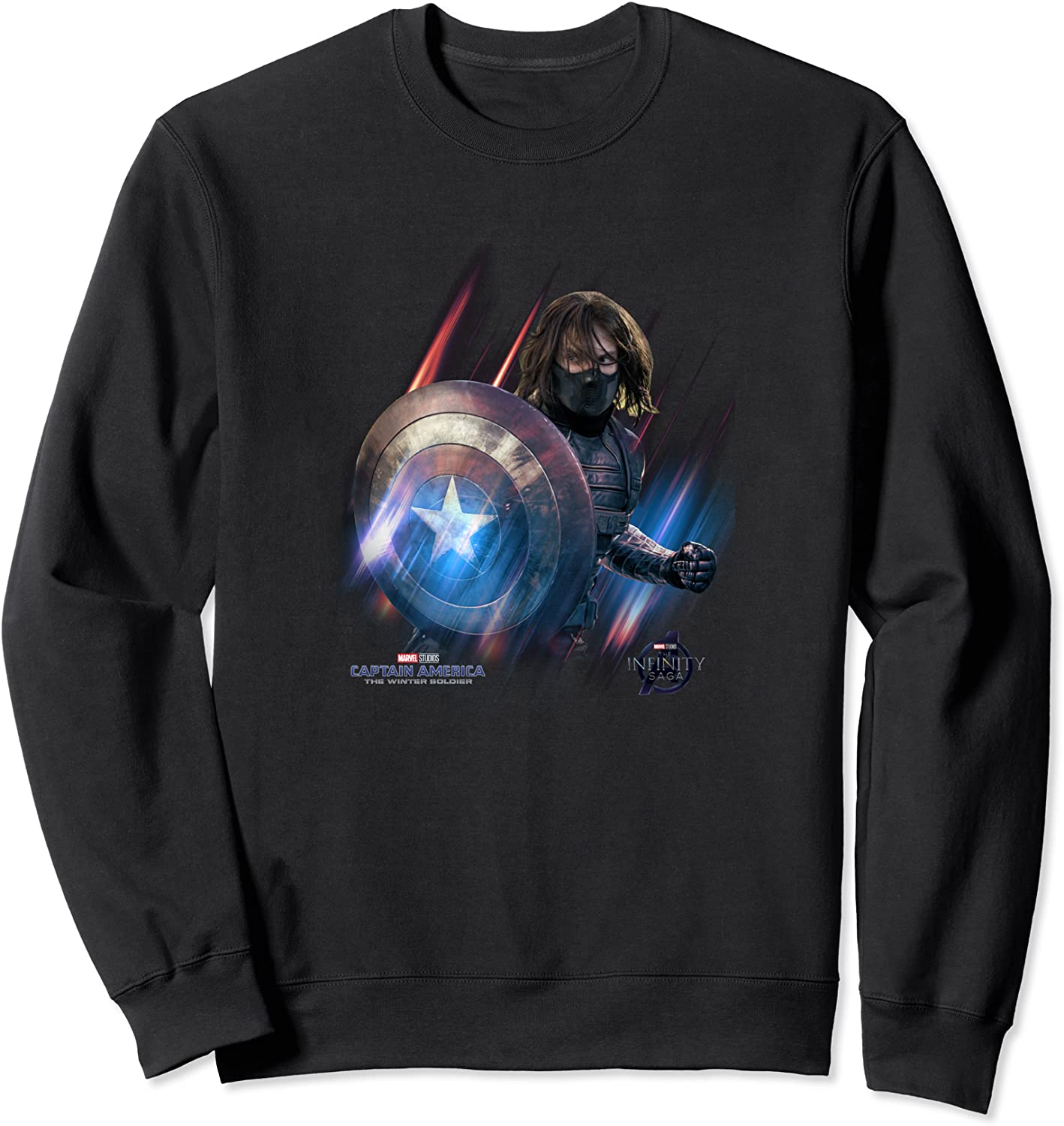 Marvel Year Of The Shield Winter Soldier Swipe Sweatshirt