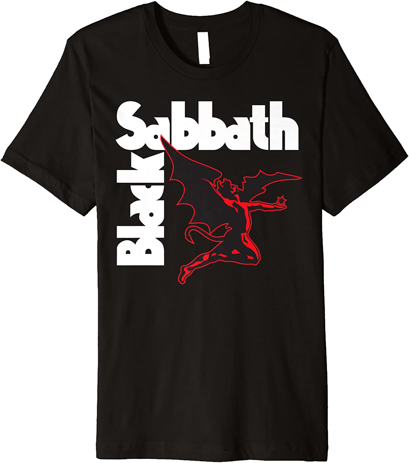 Black Sabbath Demon Logo Premium T-Shirt