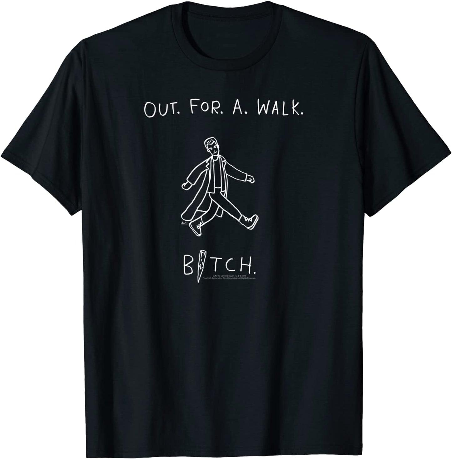 Buffy the Vampire Slayer Out For A Walk T-Shirt
