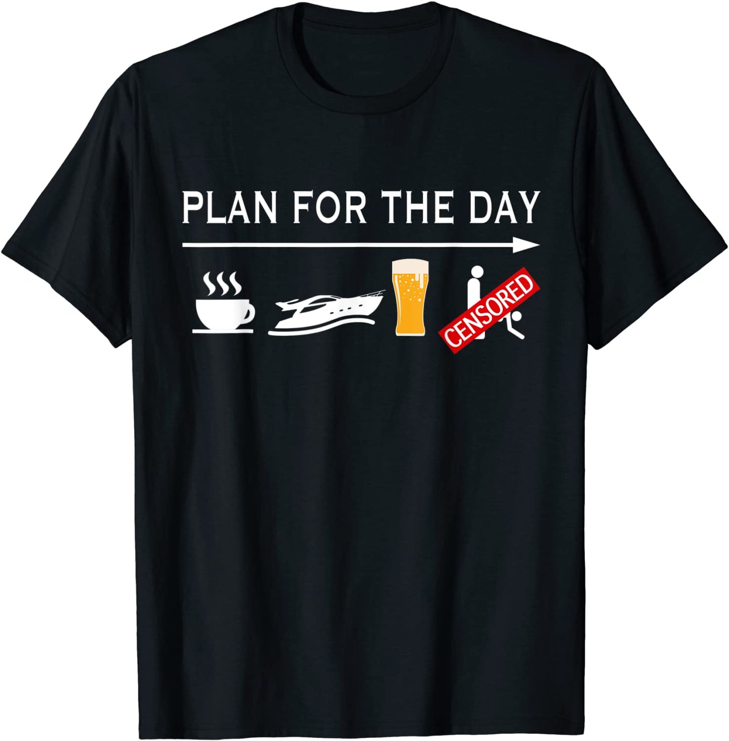 Funny Boating Shirts For Men Boaters Boat Lover Gifts T-Shirt