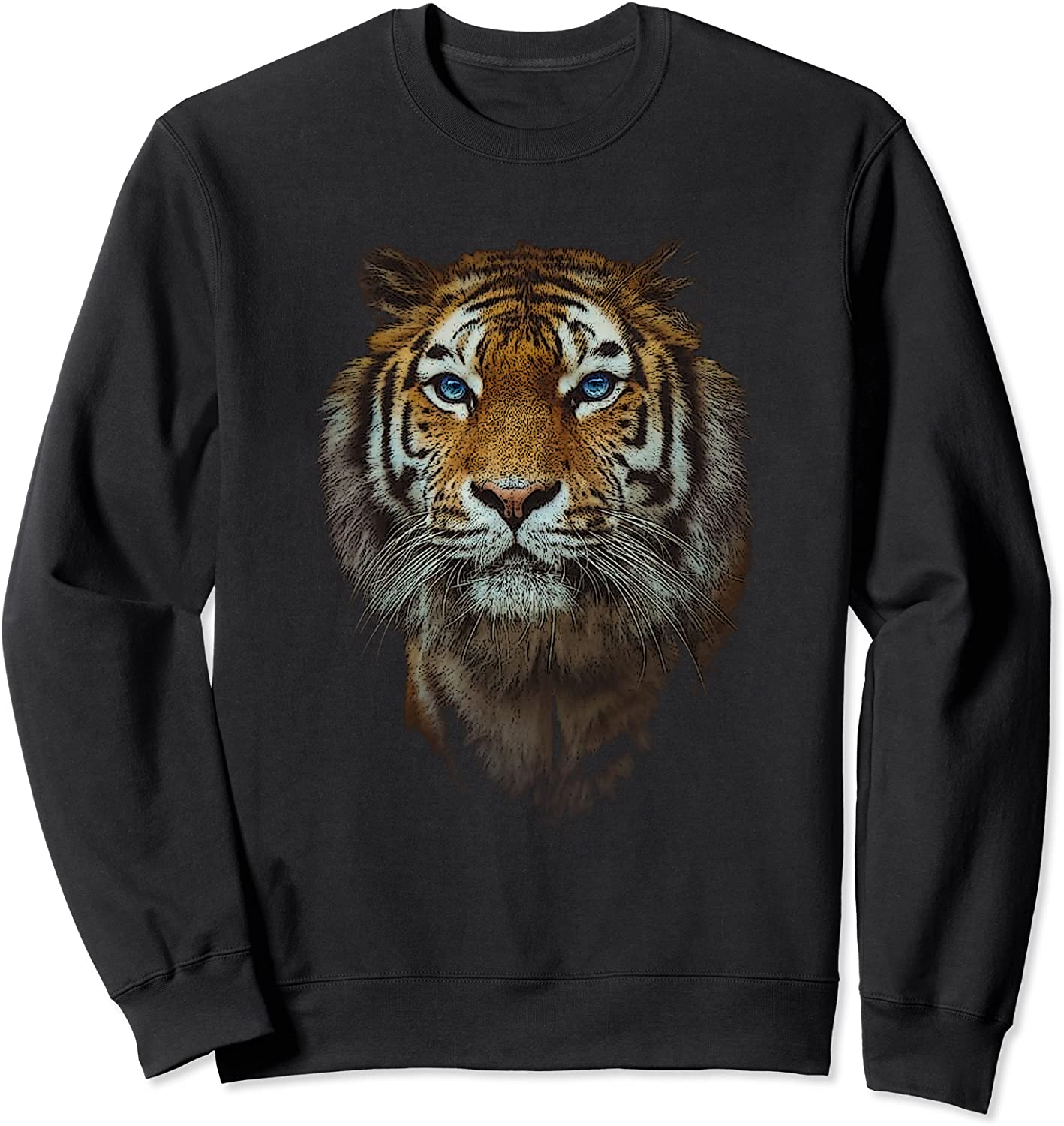 Bengal Tiger Shirt Endangered Wildlife Lover Decor Sweatshirt