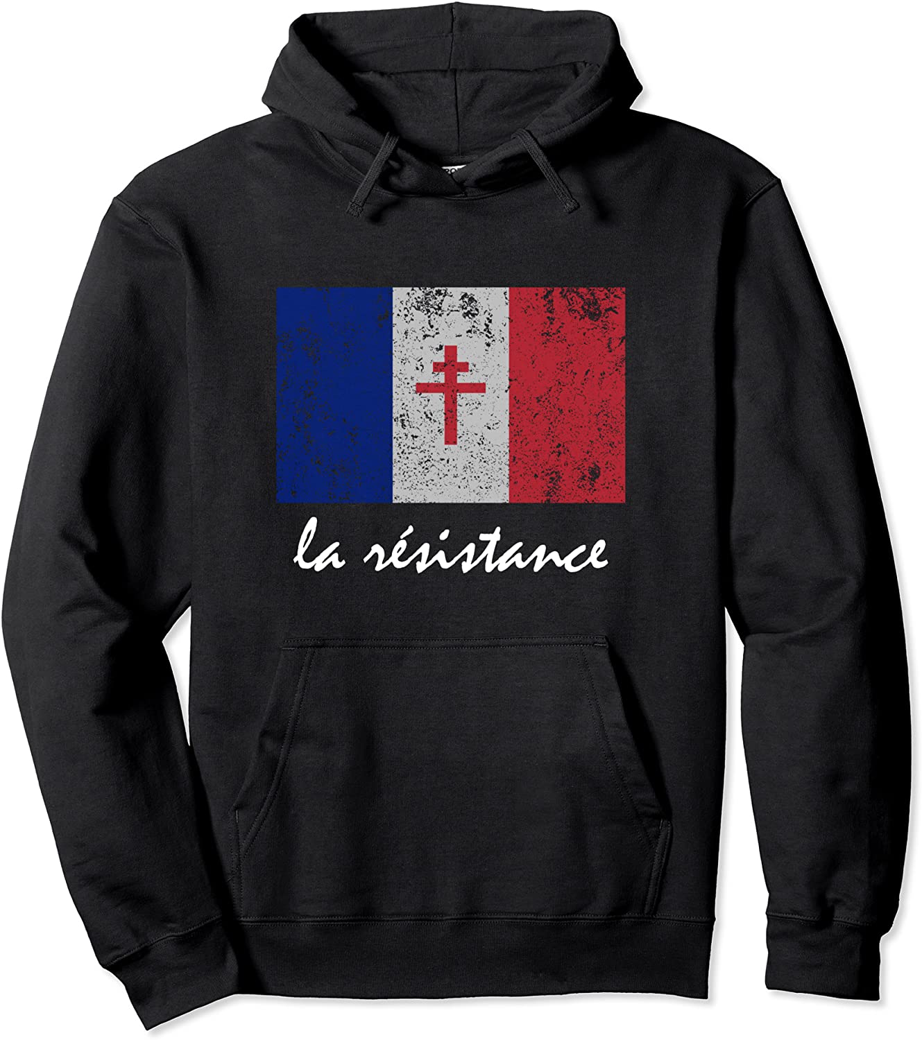 La Resistance The French Flag France Paris WWII Hoodie