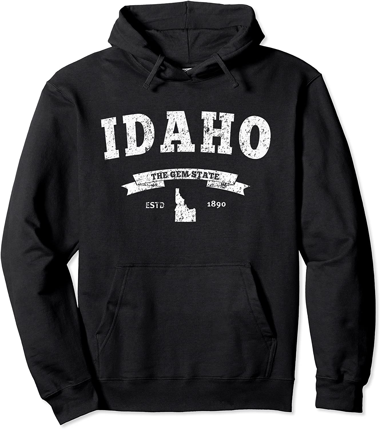 Idaho Hoodie Vintage Idaho Sweatshirt Retro ID