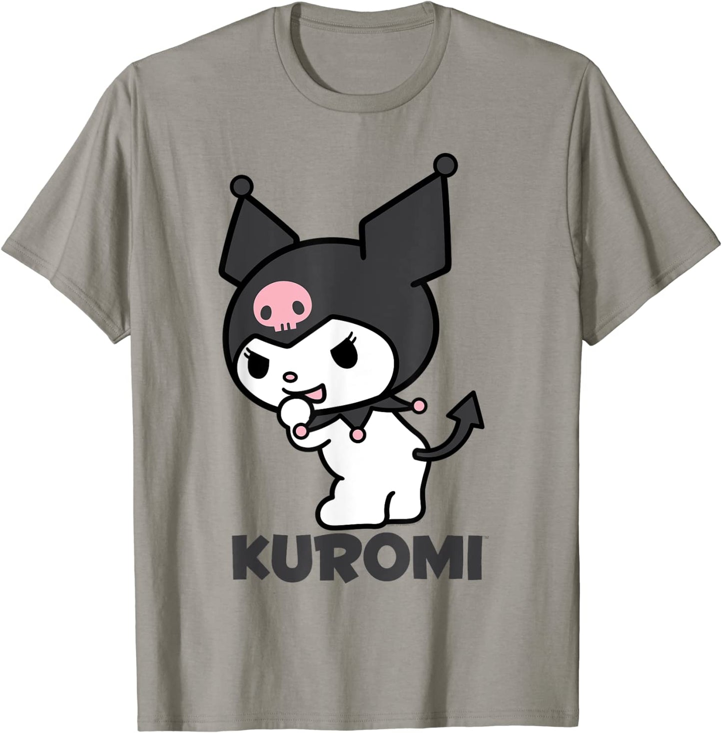 Sanrio Kuromi Backside Logo Tee Shirt