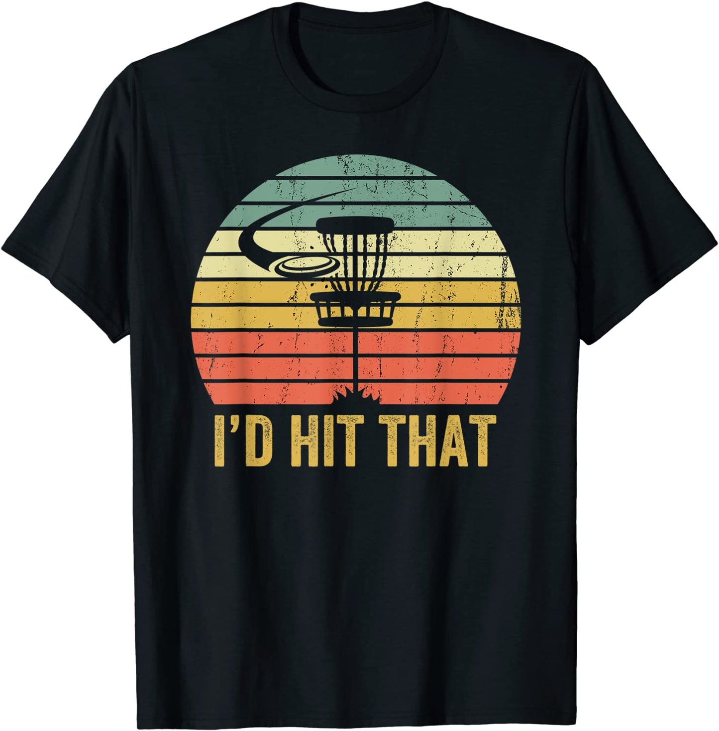 Vintage Disc Golf Funny Retro Frisbee Golf Disc Sport T-Shirt