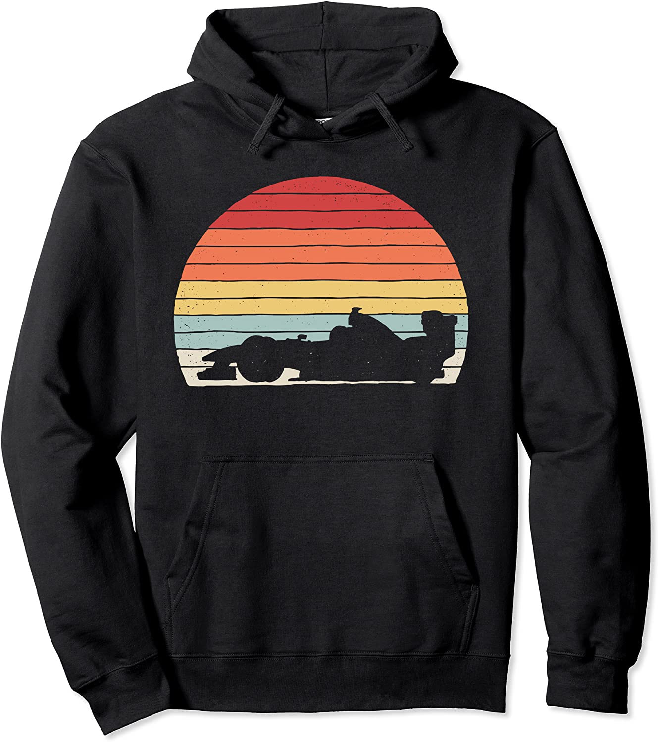 Vintage Retro Formula 1 Pullover Hoodie