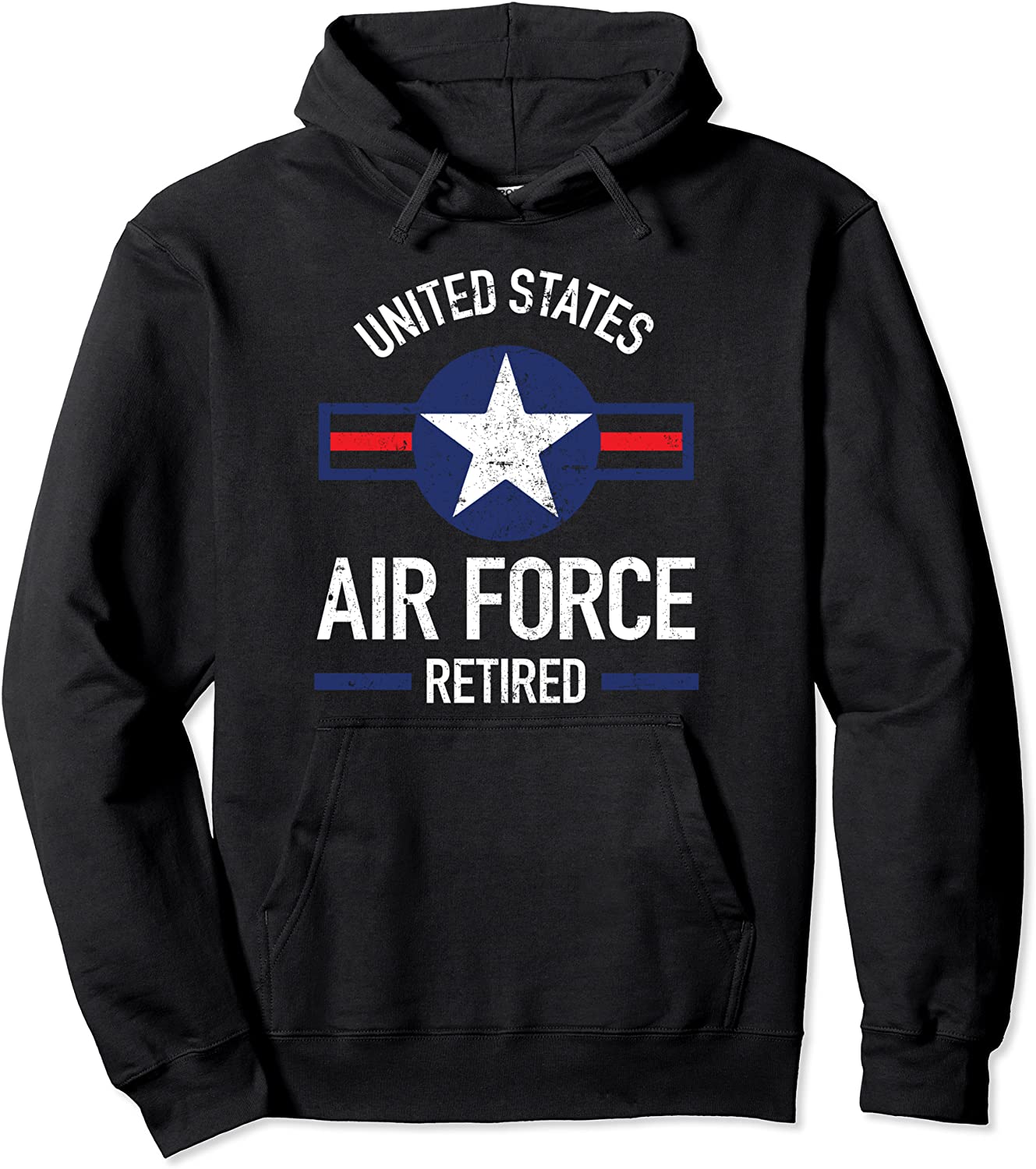 USAF Retired Air Force Military Retirement Gift Hoodie