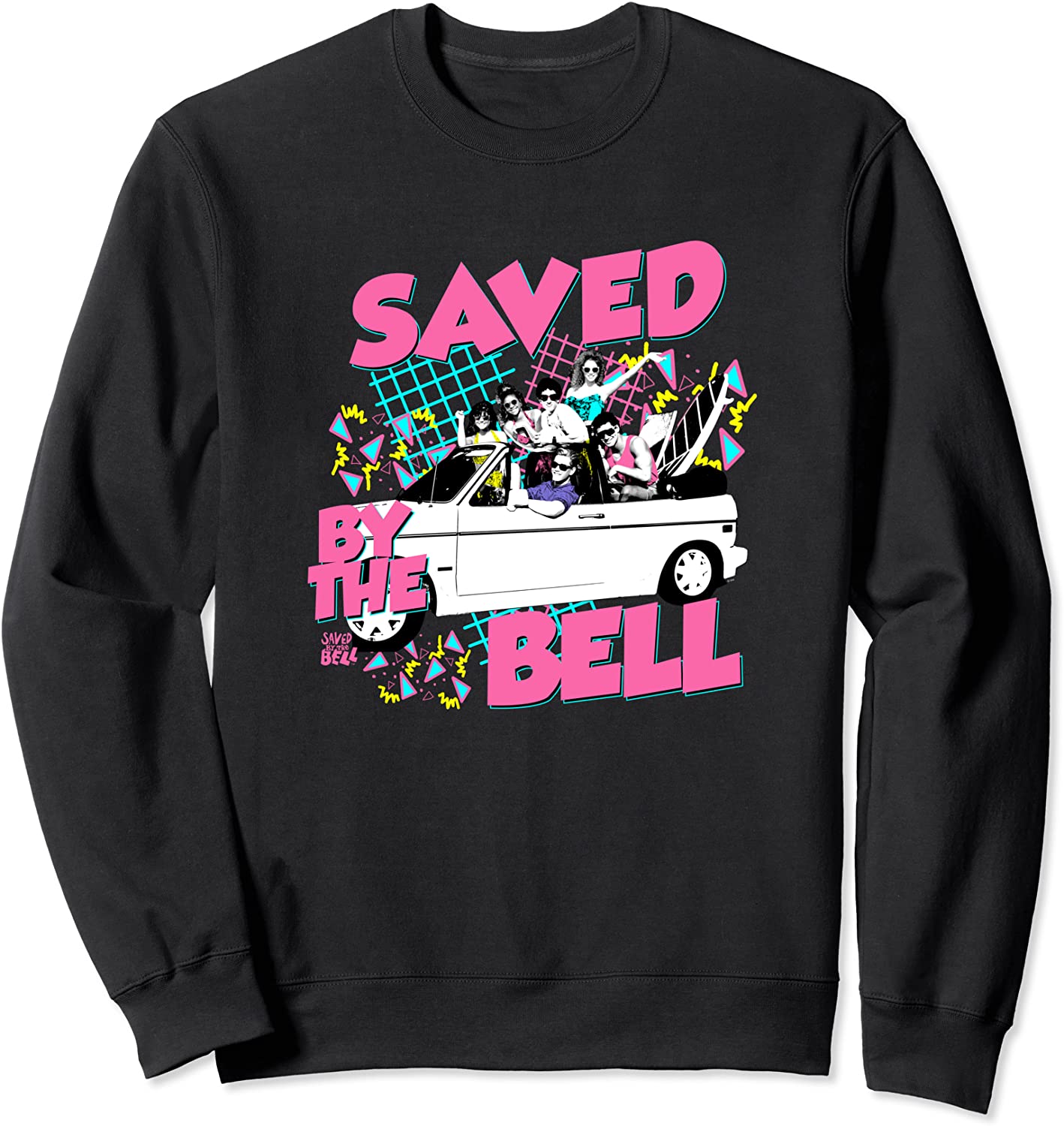 Saved By The Bell 90s Car Group Sweatshirt