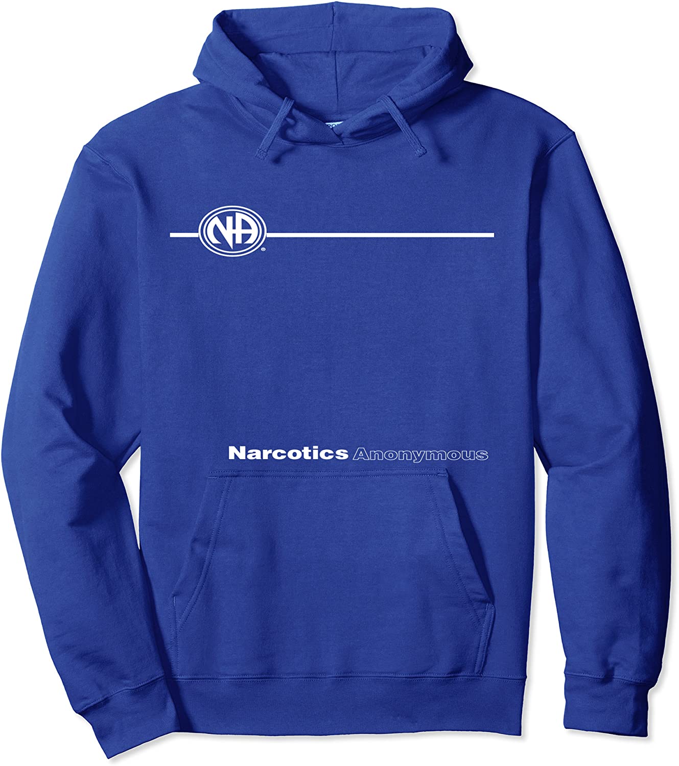 Basic Text Book Narcotics Anonymous Gifts Hoodie NA AA Pullover Hoodie