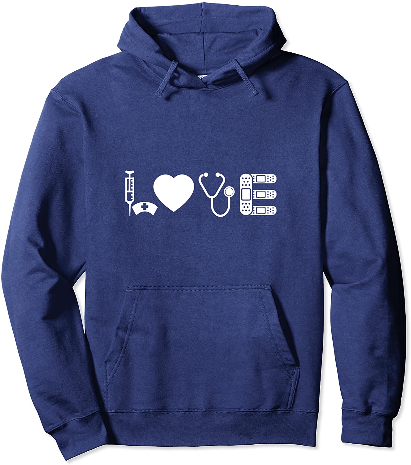 Nurse Gifts For Women Love Nursing LPN Graduation Pullover Hoodie