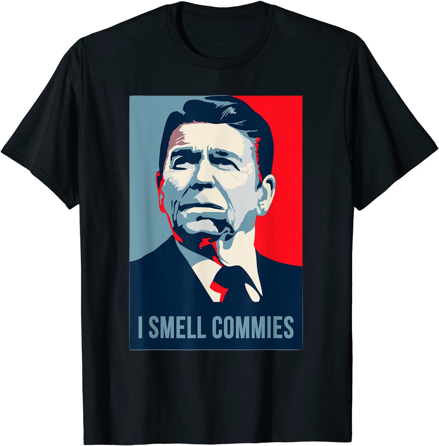 Ronald Reagan President i smell commies american apparel T-Shirt