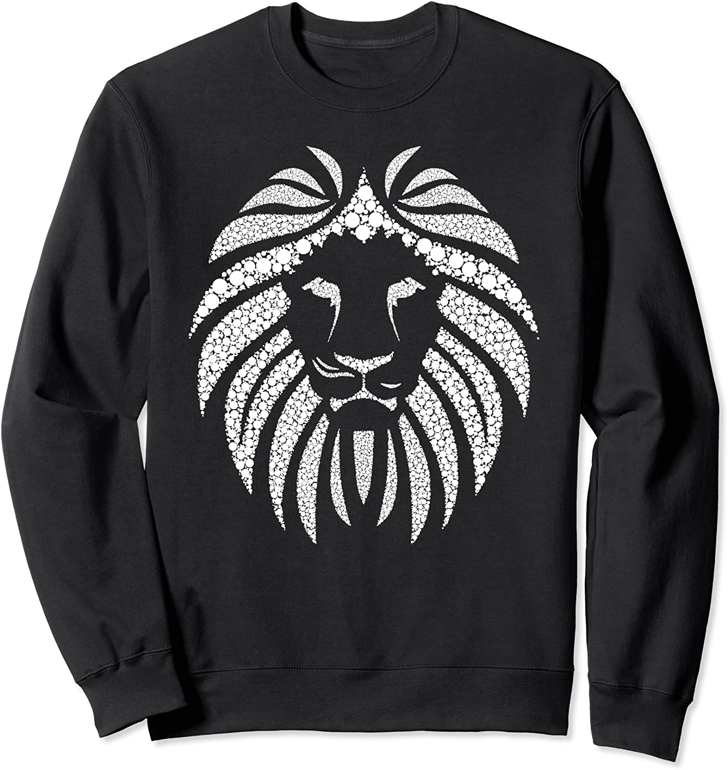 Africa Lion face Dad Mom South Animals Big Five Safari Sweatshirt
