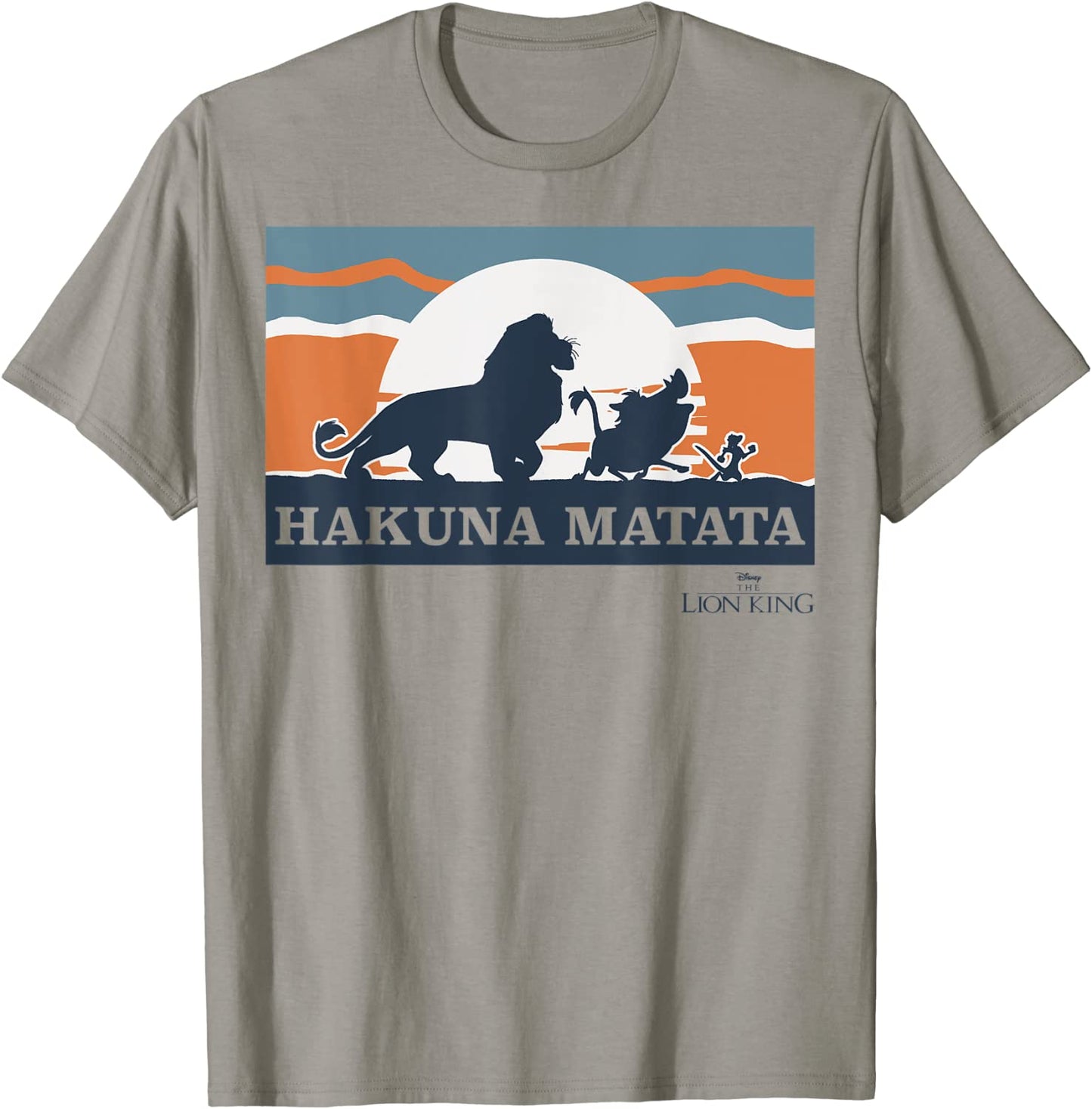 Disney Lion King Retro Hakuna Matata Trio Silhouette T-Shirt