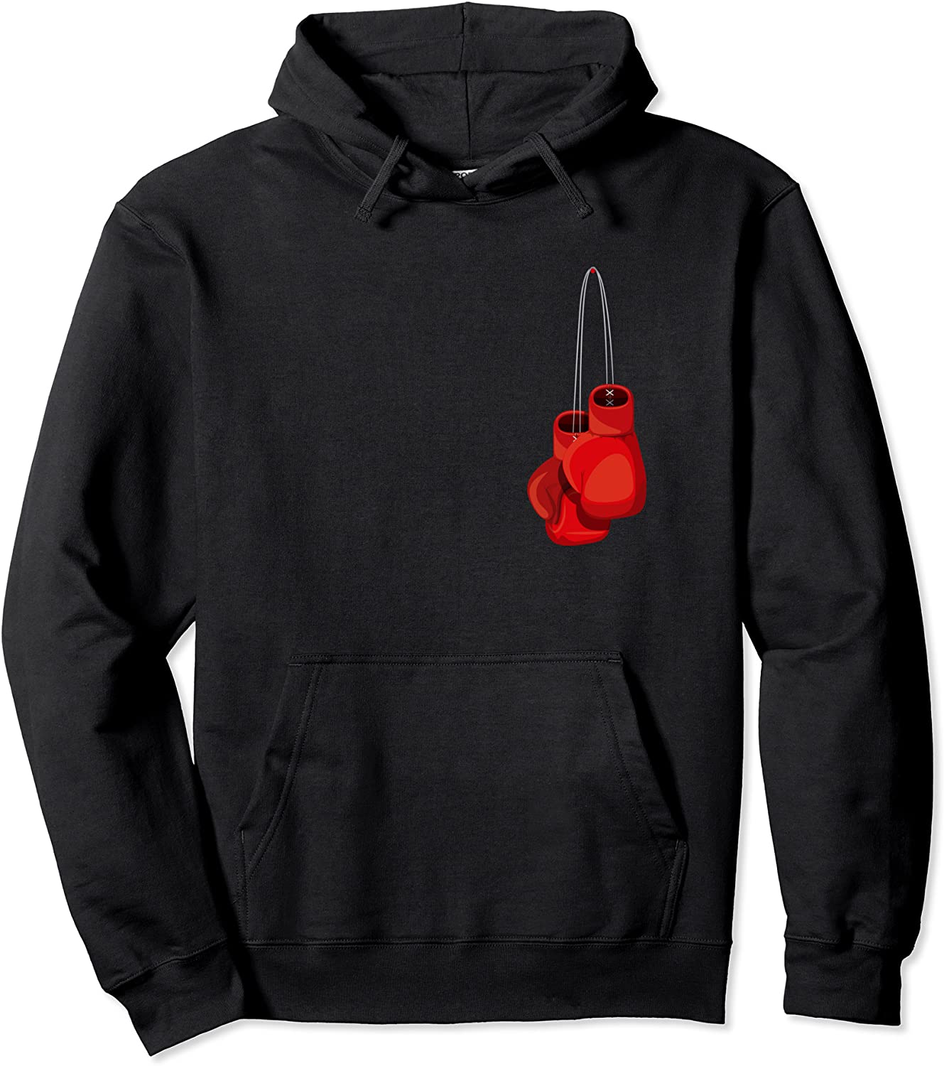 Retro Vintage Boxing Gloves Boxer Boxing Club USA Pullover Hoodie