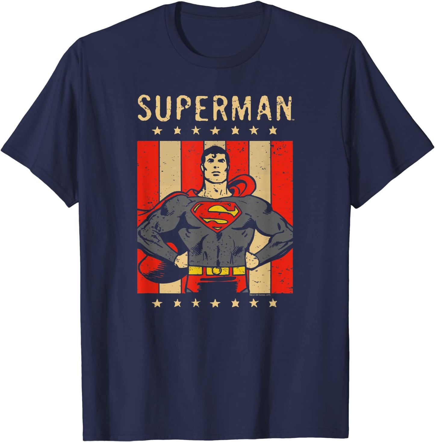 Superman Retro Liberty T-Shirt