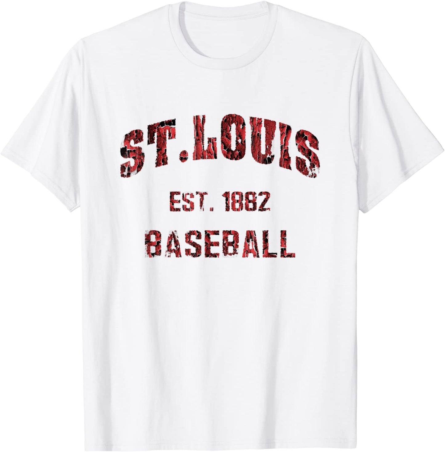 St Louis Baseball Cardinal Vintage Retro Gift T-Shirt