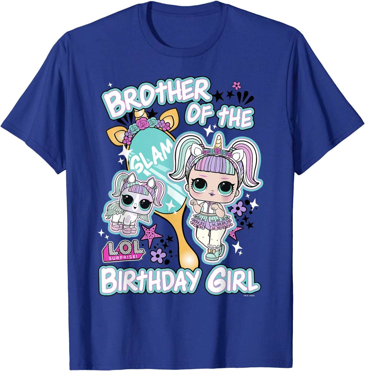 LOL Surprise Brother Of The Birthday Girl T-Shirt