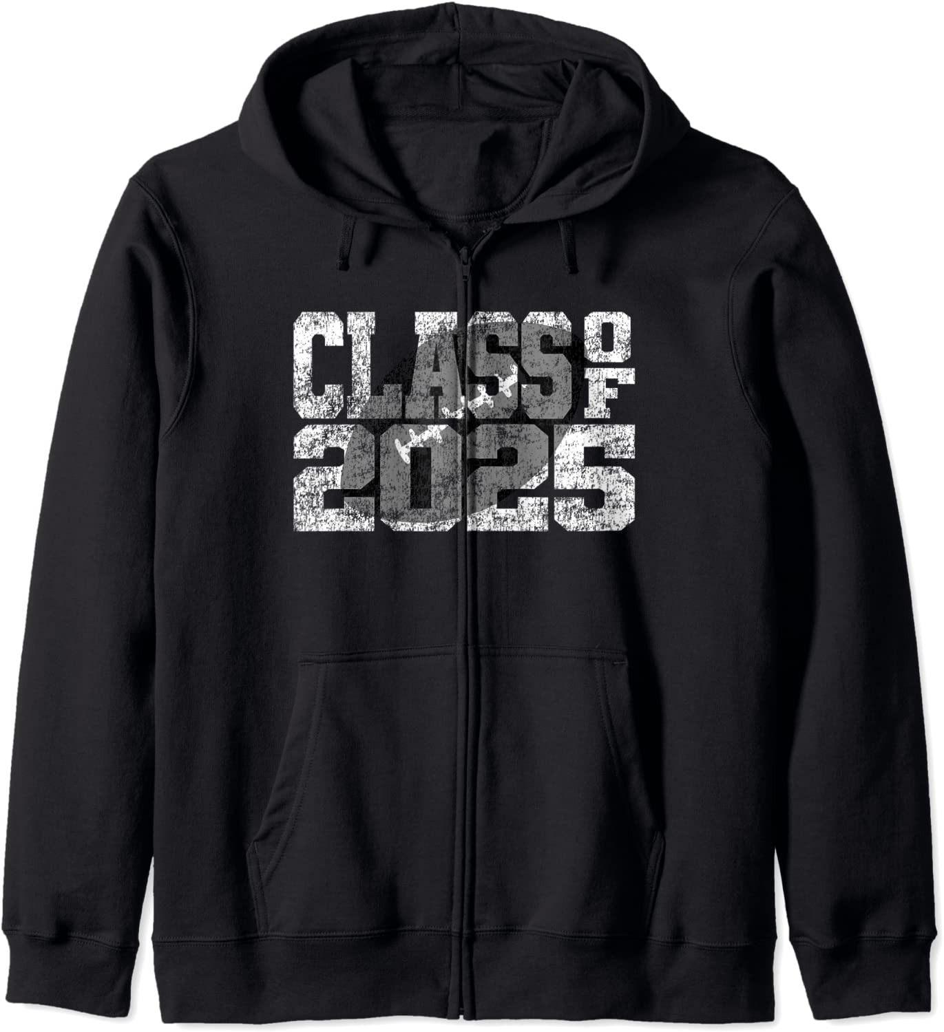 Class of 2025 Football Player Vintage Hoodie