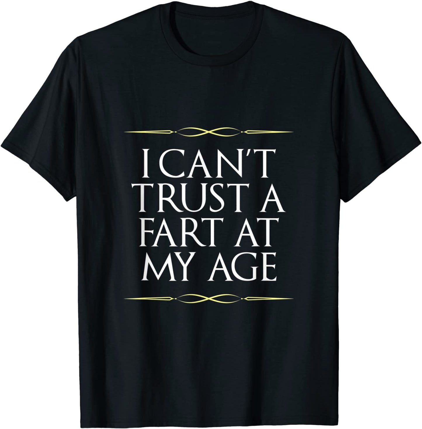 Funny Old Age Joke Birthday Senior Gag Gift Graphic T-Shirt