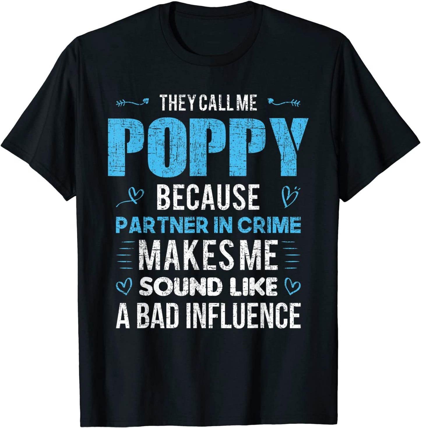 POPPY Grandpa Fathers Day T-Shirt