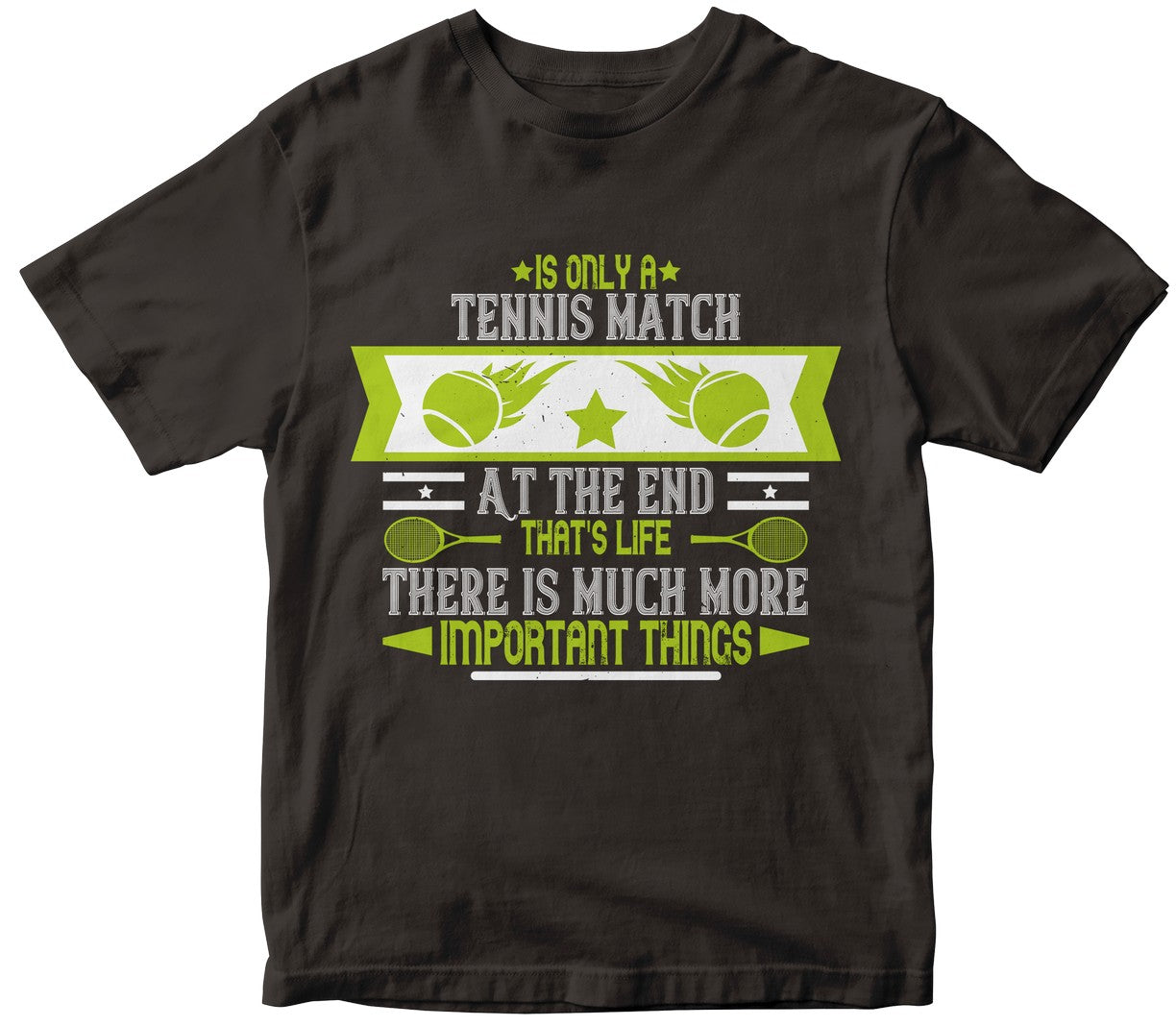 Is Only A Tennis Match. At The End, That'S Life. There Is Much More Important Things-0