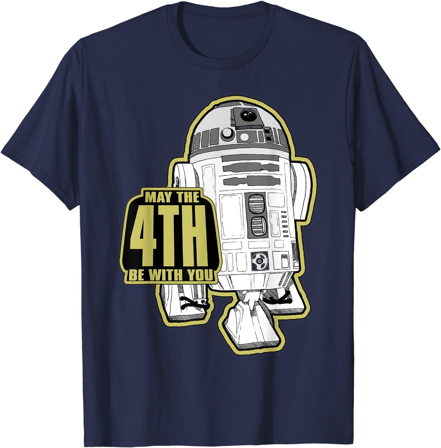 Star Wars R2-D2 May The 4th Be With You Sticker T-Shirt