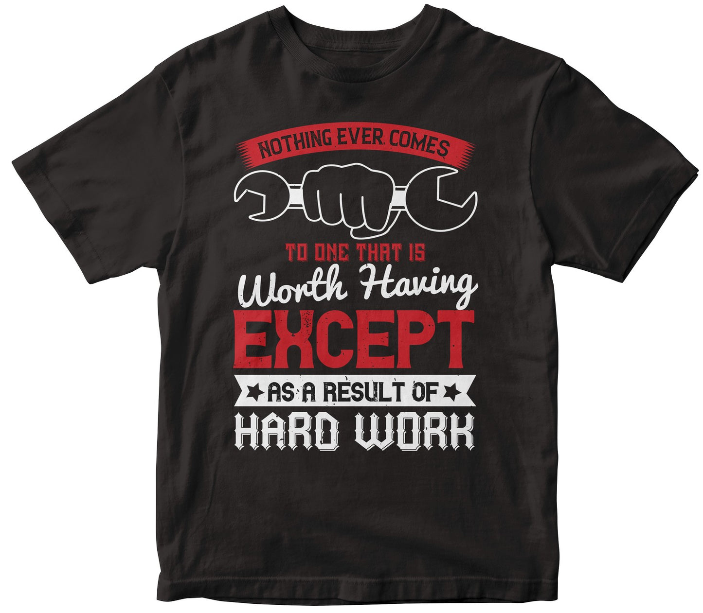 Nothing Ever Comes To One That Is Worth Having Except As A Result Of Hard Work-0