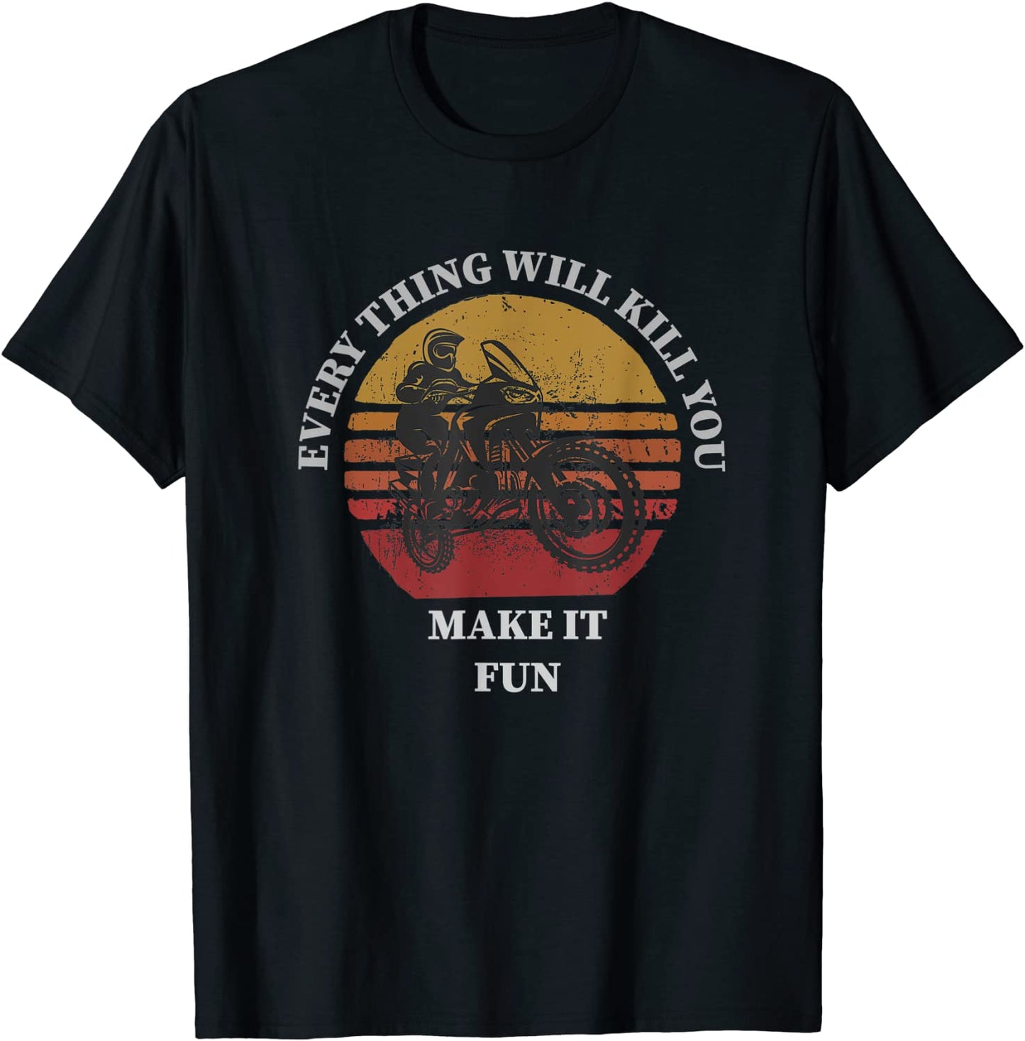 DUAL SPORT ADVENTURE BIKE ENDURO MOTORCYCLE T-Shirt