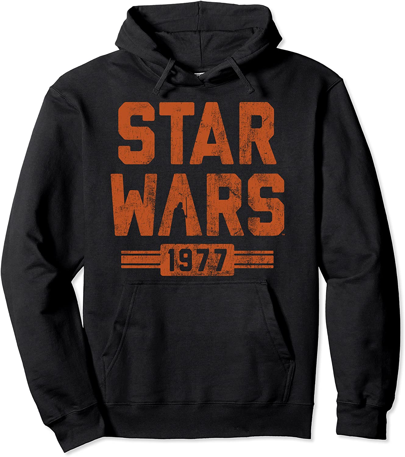 Star Wars Retro 1977 Vader Silhouette Vintage Hoodie