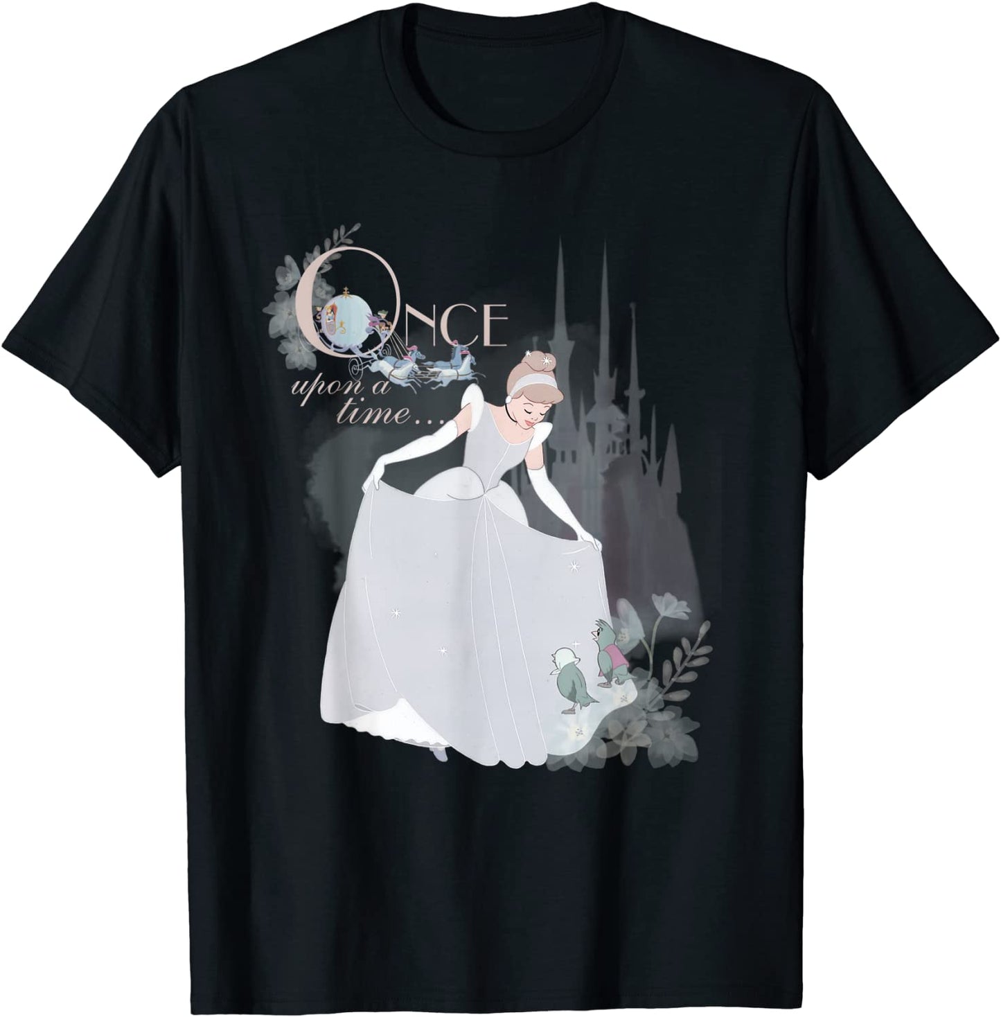 Disney Princess Cinderella Vintage Once Upon a Time T-Shirt