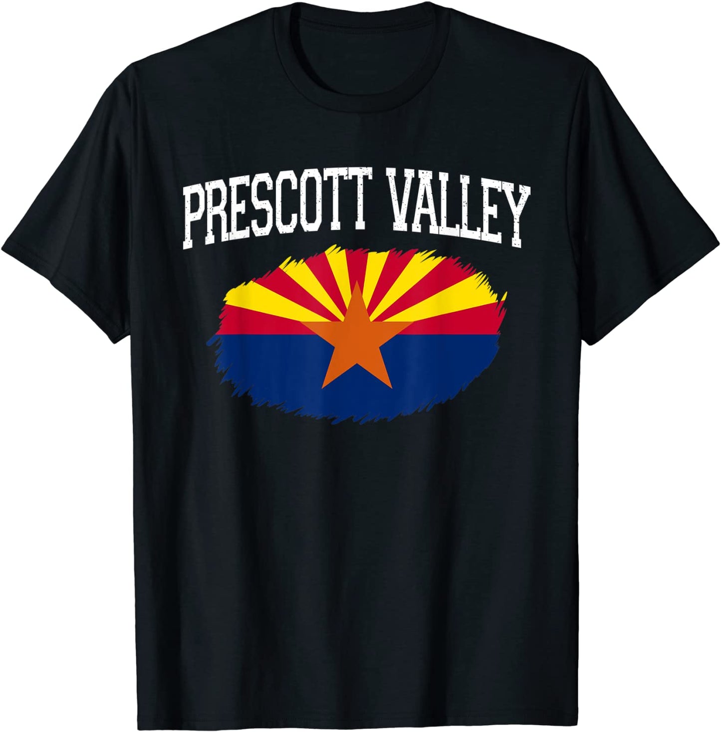 PRESCOTT VALLEY AZ ARIZONA Flag Vintage USA Sports Men Women T-Shirt
