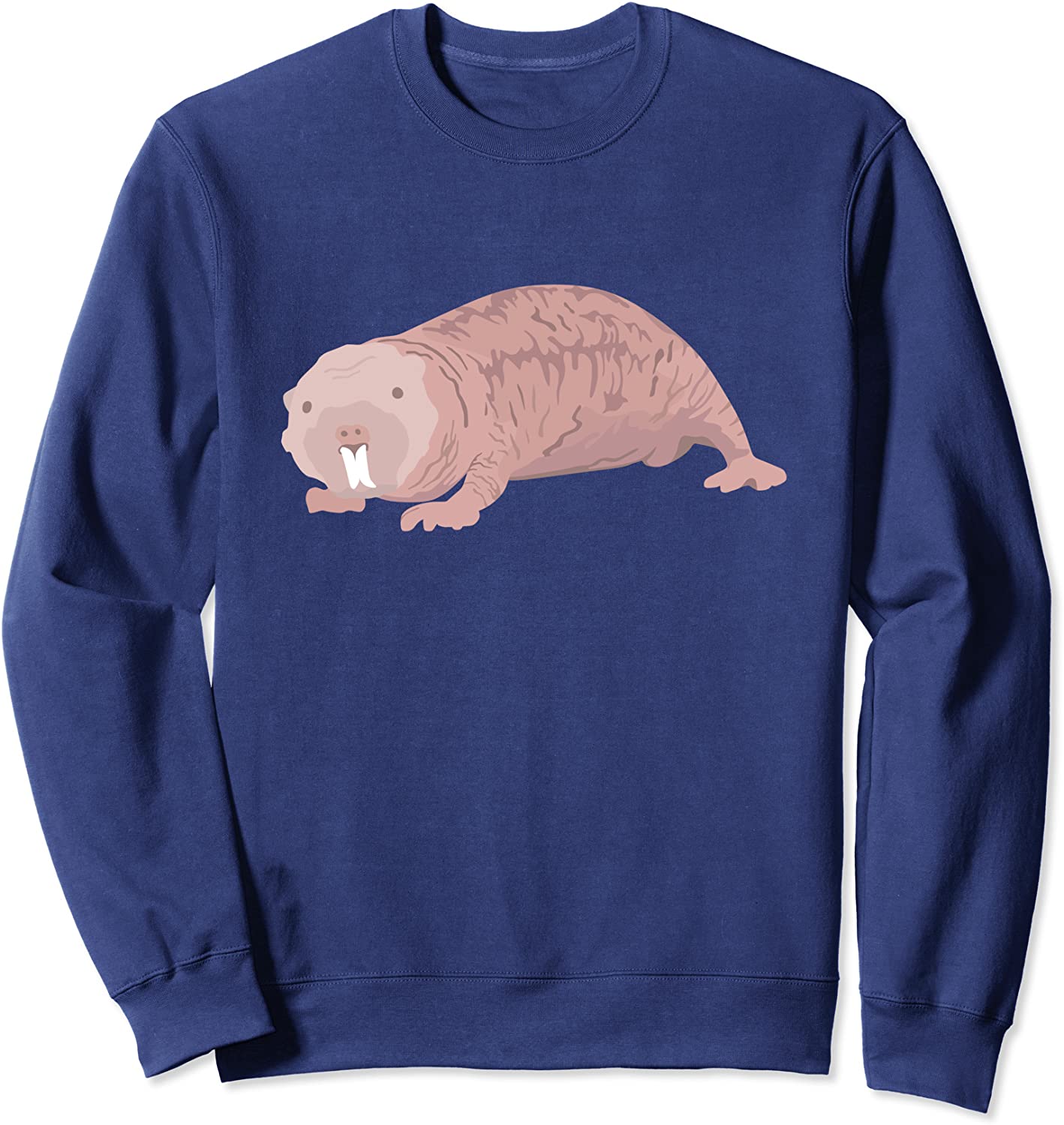 Naked Mole Rat Gift Rodent Funny Africa Wrinkled Molerat Sweatshirt