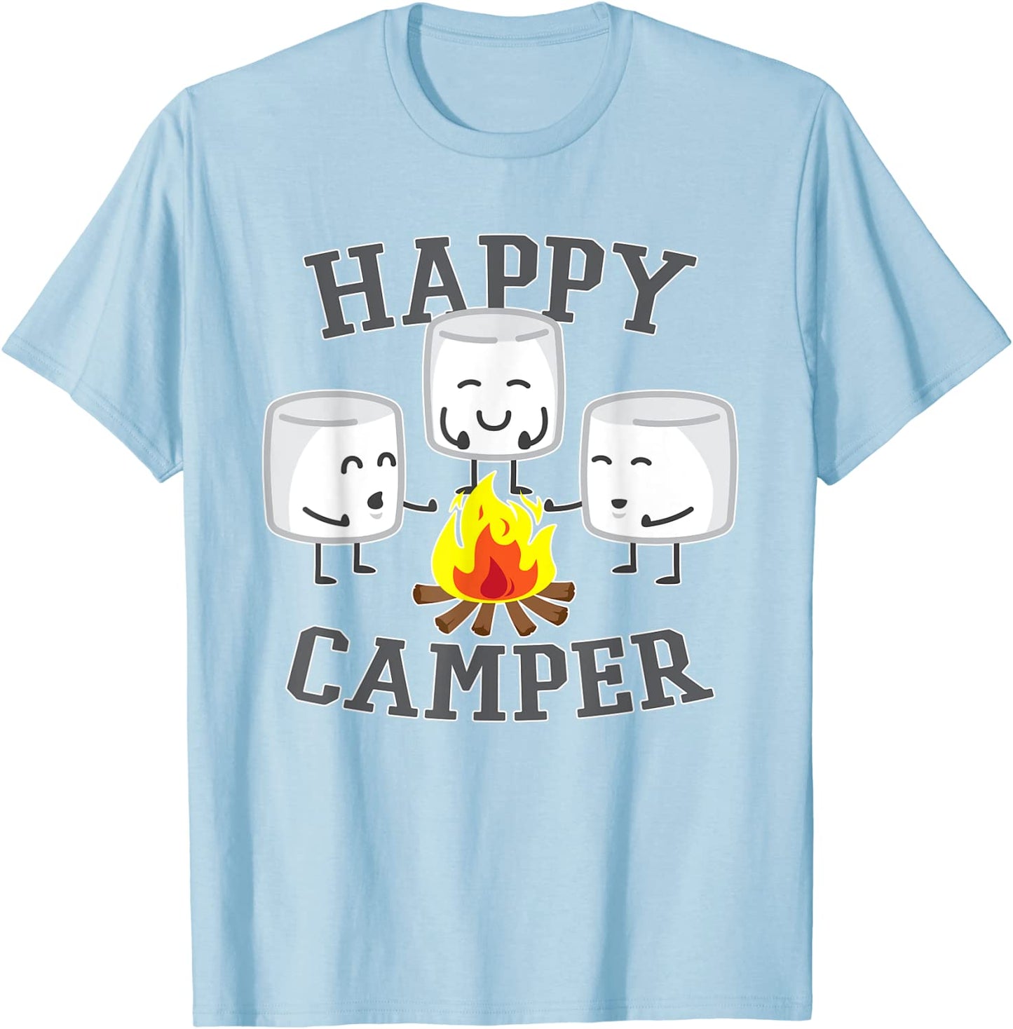 Marshmallows Happy Camper T-Shirt