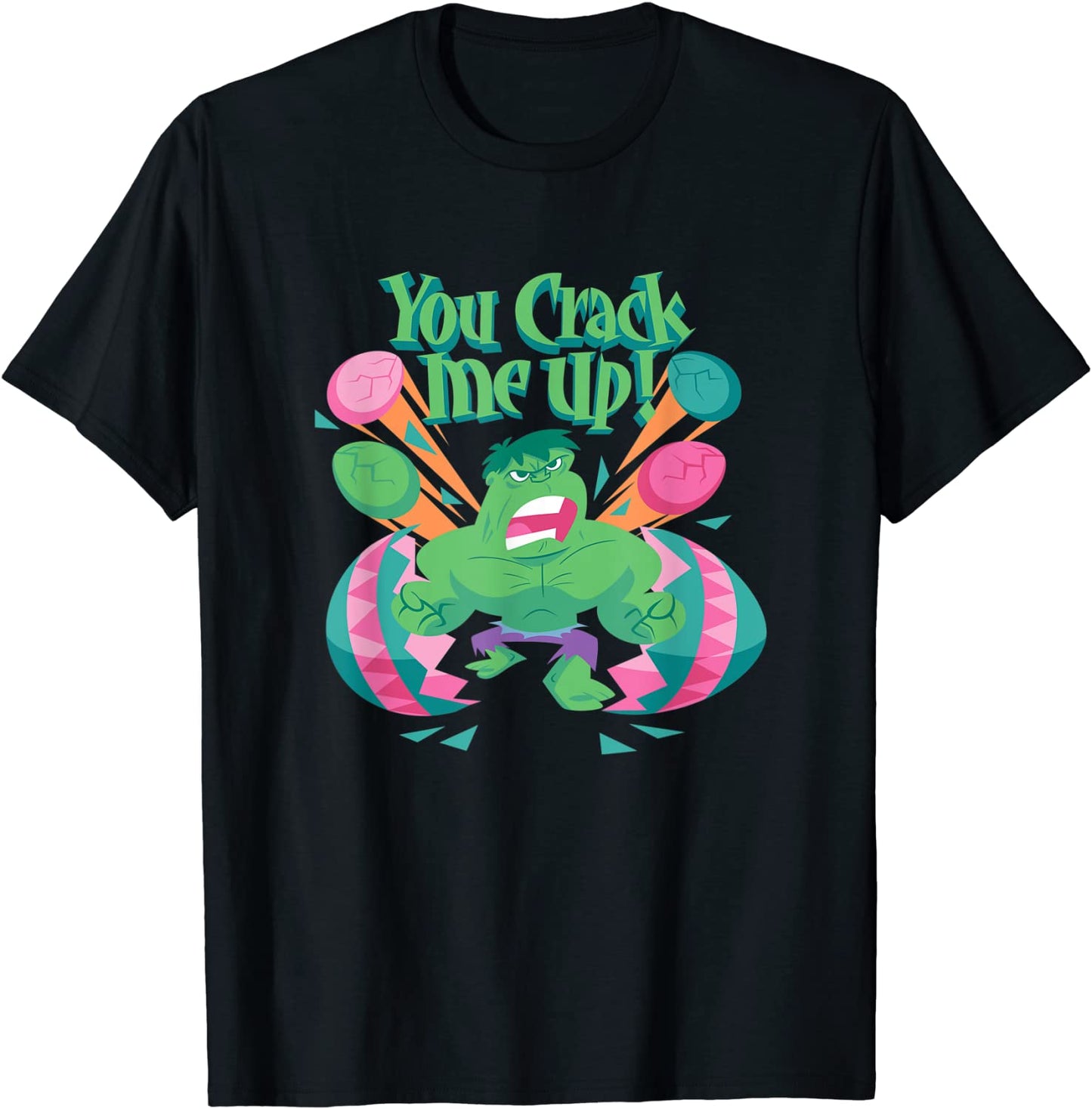 Marvel Hulk You Crack Me Up Easter T-Shirt