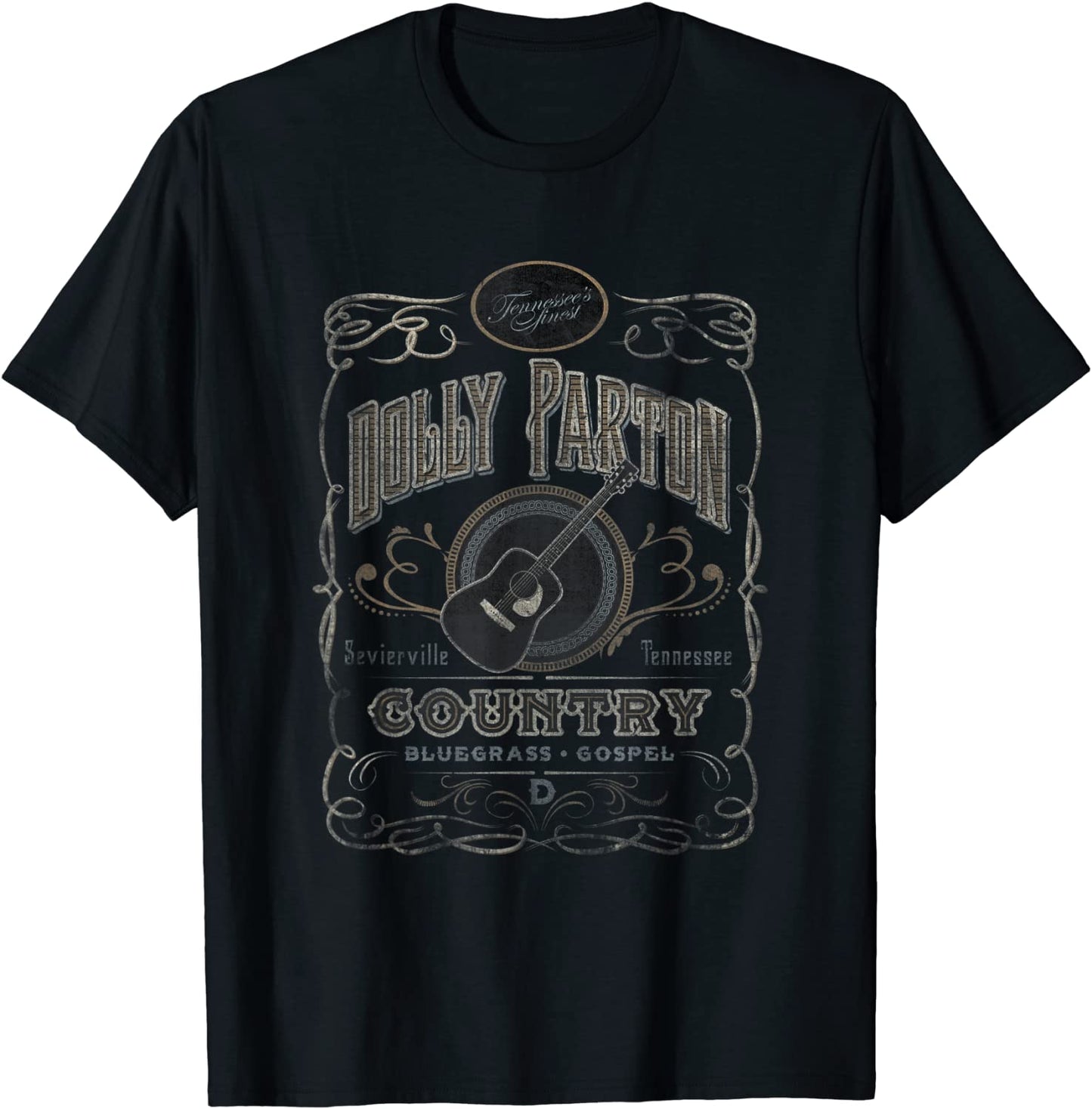 Dolly Parton Whiskey Label